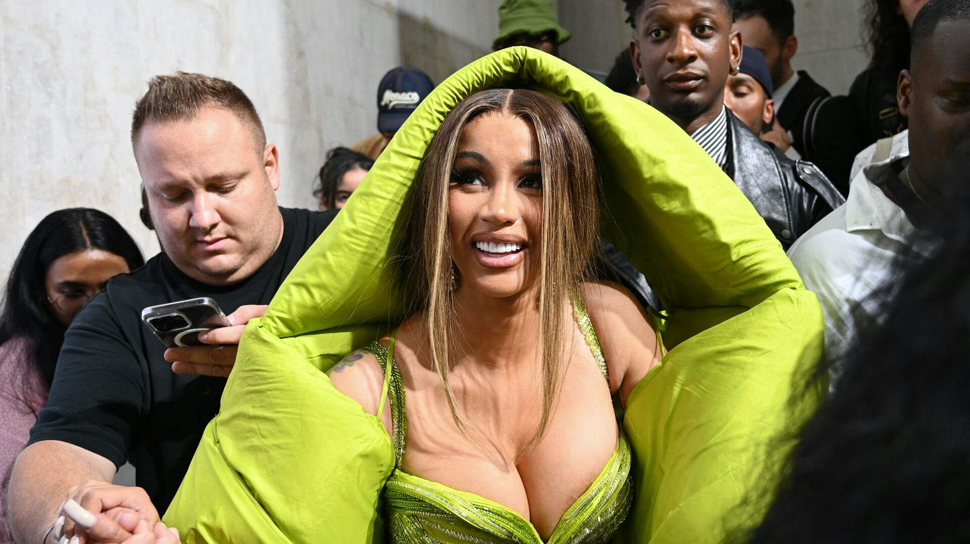 Rapper Cardi B var ikke glad under sin seneste koncert.