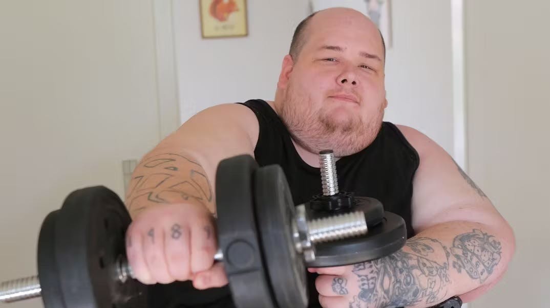 Stefan Jepsen åbnede op om sin kamp mod overvægt i TV 2-dokumentaren "Stor Mand".