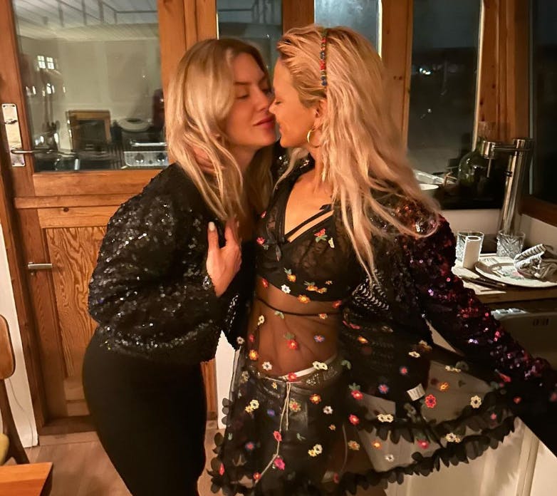 Linnea og Gina Jaqueline.