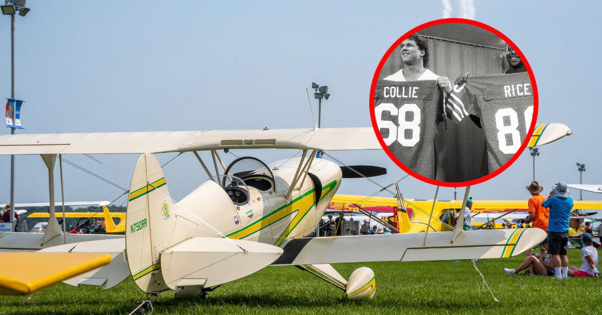 Den dobbelte Super Bowl-vinder Bruce Collie har mistet sin datter Devyn Reiley i en flyulykke, da hun skulle flyve til Oshkosh Air Show i Wisconsin.
