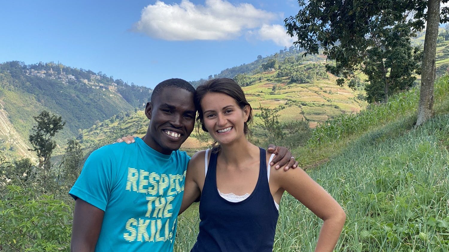 Alix og hendes mand Sandro, der er direktør i den kristne hjælpeorganisation El Roi Haiti