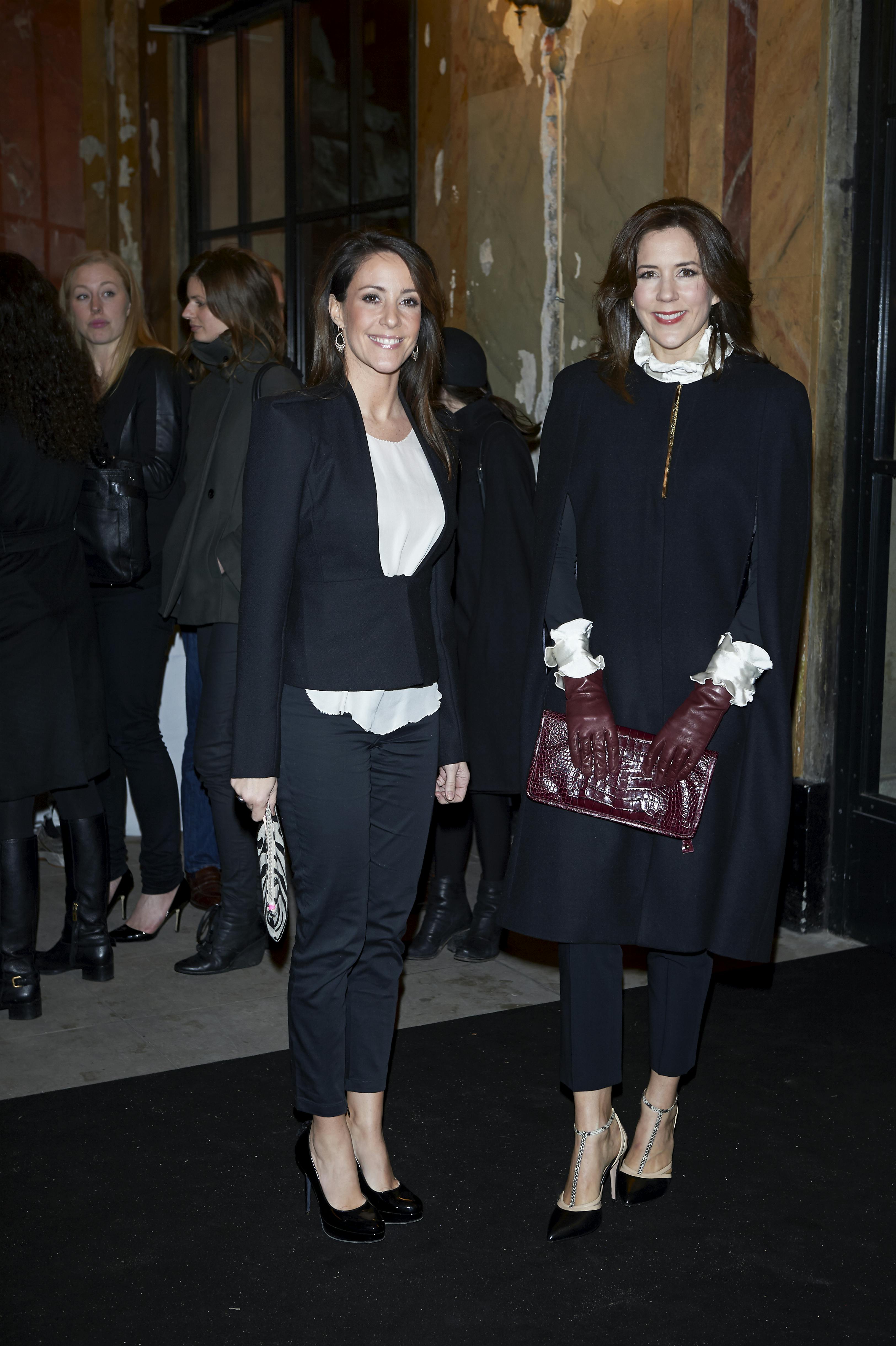 Prinsesse Marie og kronprinsesse Mary