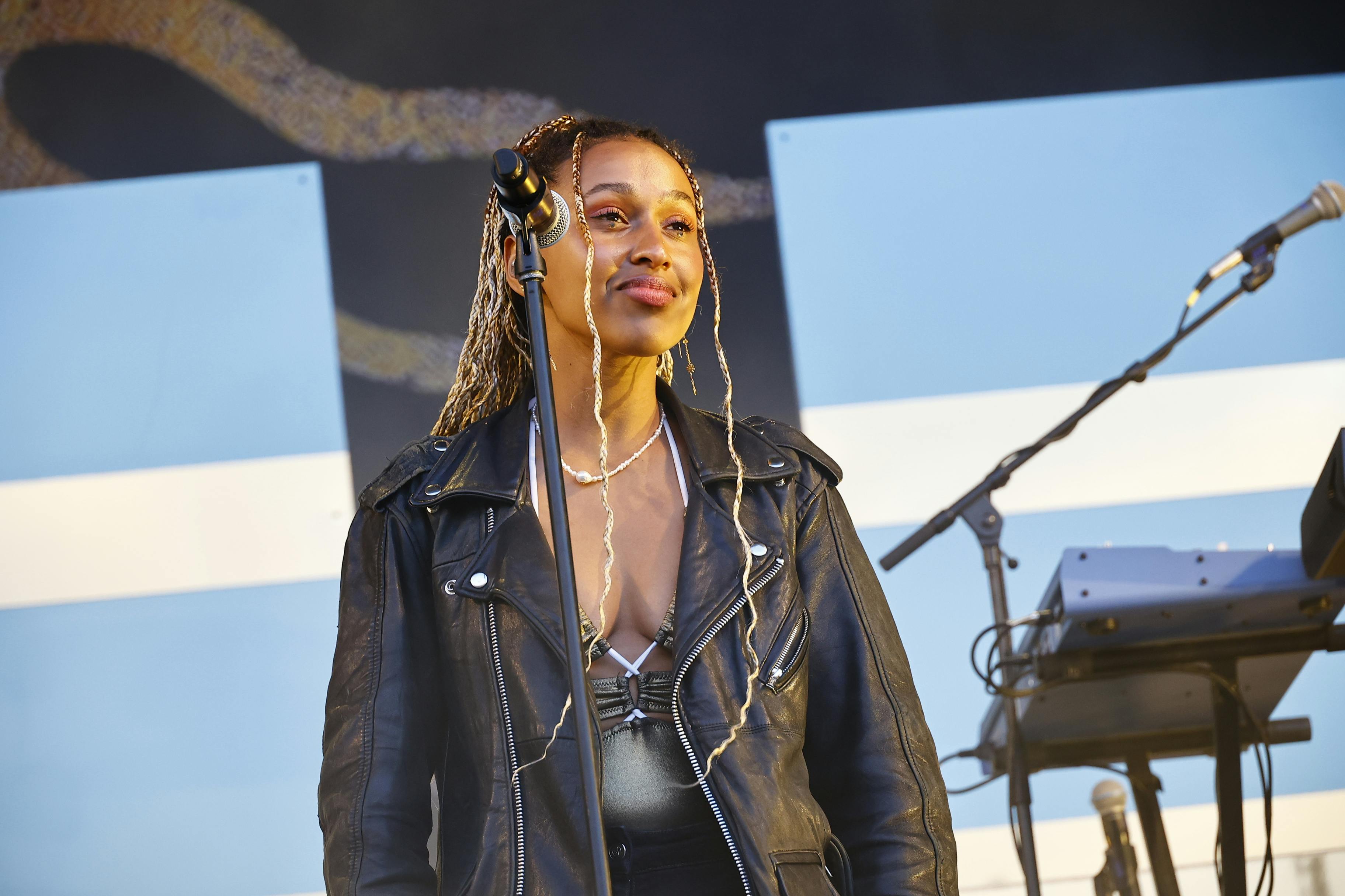 Zaina til Musik i Lejet, hvor hun selvfølgelig var på scenen med Tobias Rahim.