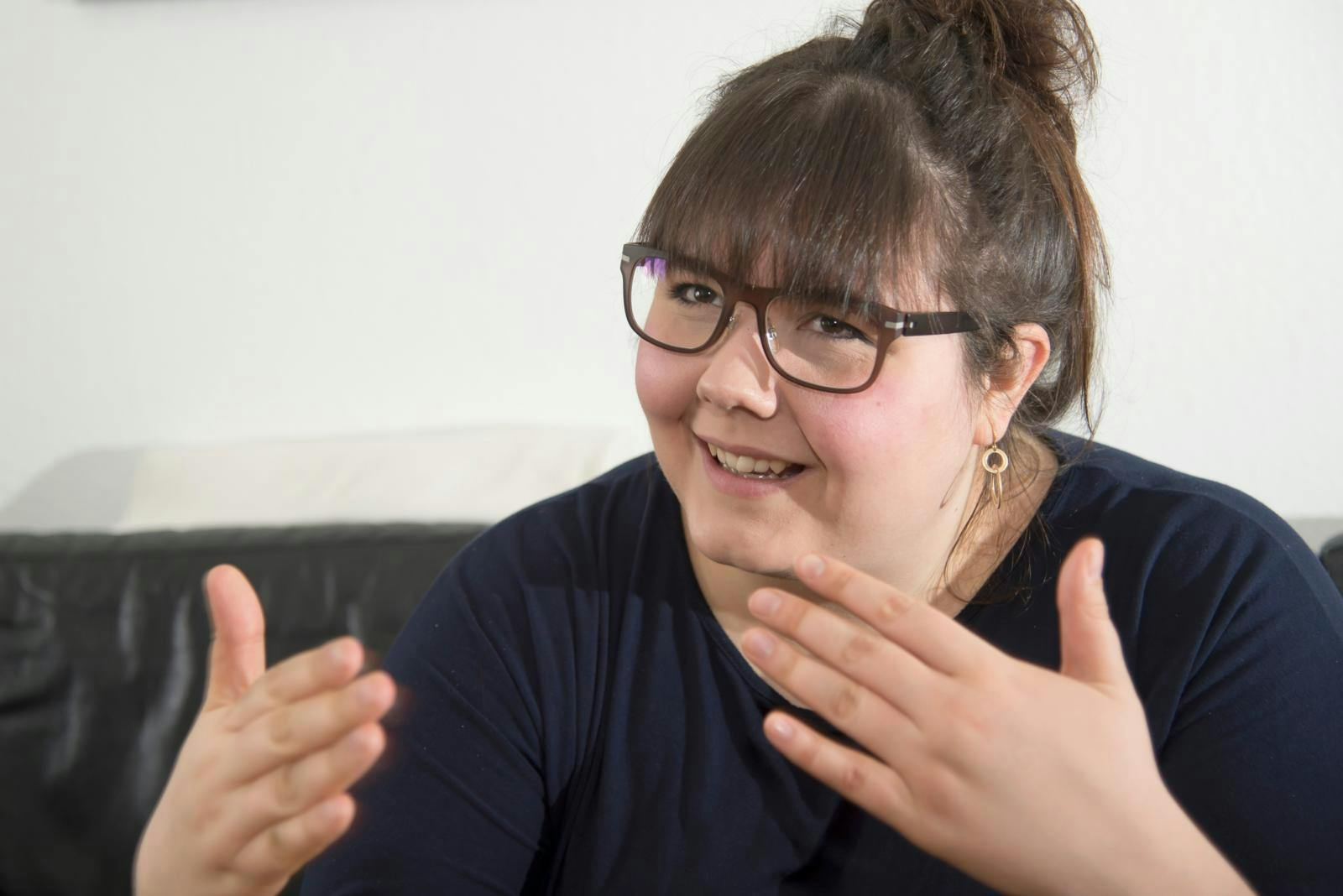 Sofie Hagen har tidligere fortalt, at en del af hendes stand-up går ud på at gøre op med fordomme om tykke mennesker.