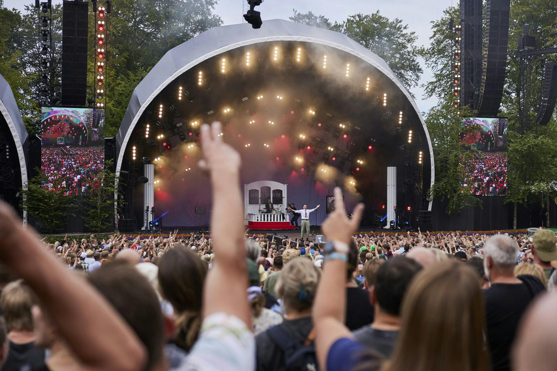 Hugorm på Smukfest, onsdag den 2. august 2023.. (Foto: Mikkel Berg Pedersen/Ritzau Scanpix)