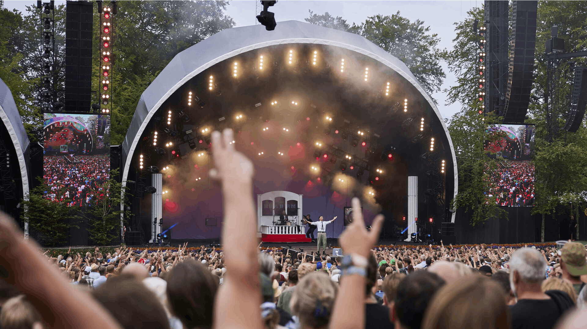 Hugorm på Smukfest, onsdag den 2. august 2023.. (Foto: Mikkel Berg Pedersen/Ritzau Scanpix)