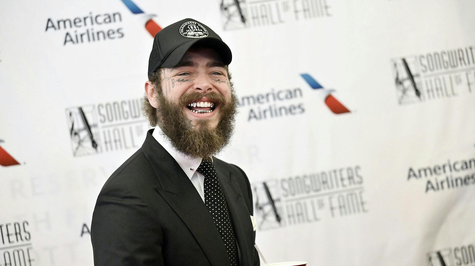 Post Malone attends the 52nd annual Songwriters Hall of Fame induction and awards ceremony at the New York Marriott Marquis Hotel on Thursday, June 15, 2023, in New York. (Photo by Evan Agostini/Invision/AP)