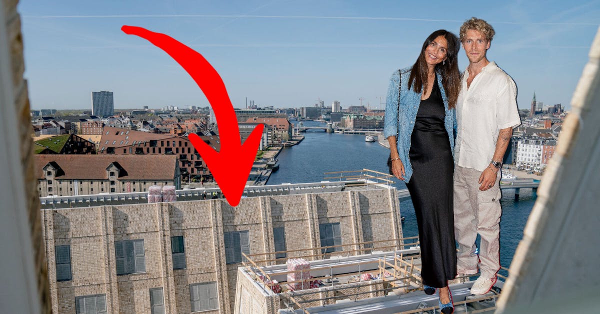 Det er disse særdeles lækre rammer, kendisparret Christopher og Cecilie Haugaard nu har forladt. Dog uden nogensinde officielt at være flyttet ind hvis man skal tro data fra folkeregisteret.