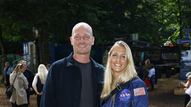 Parret skal have to gode dage på Smukfest. 