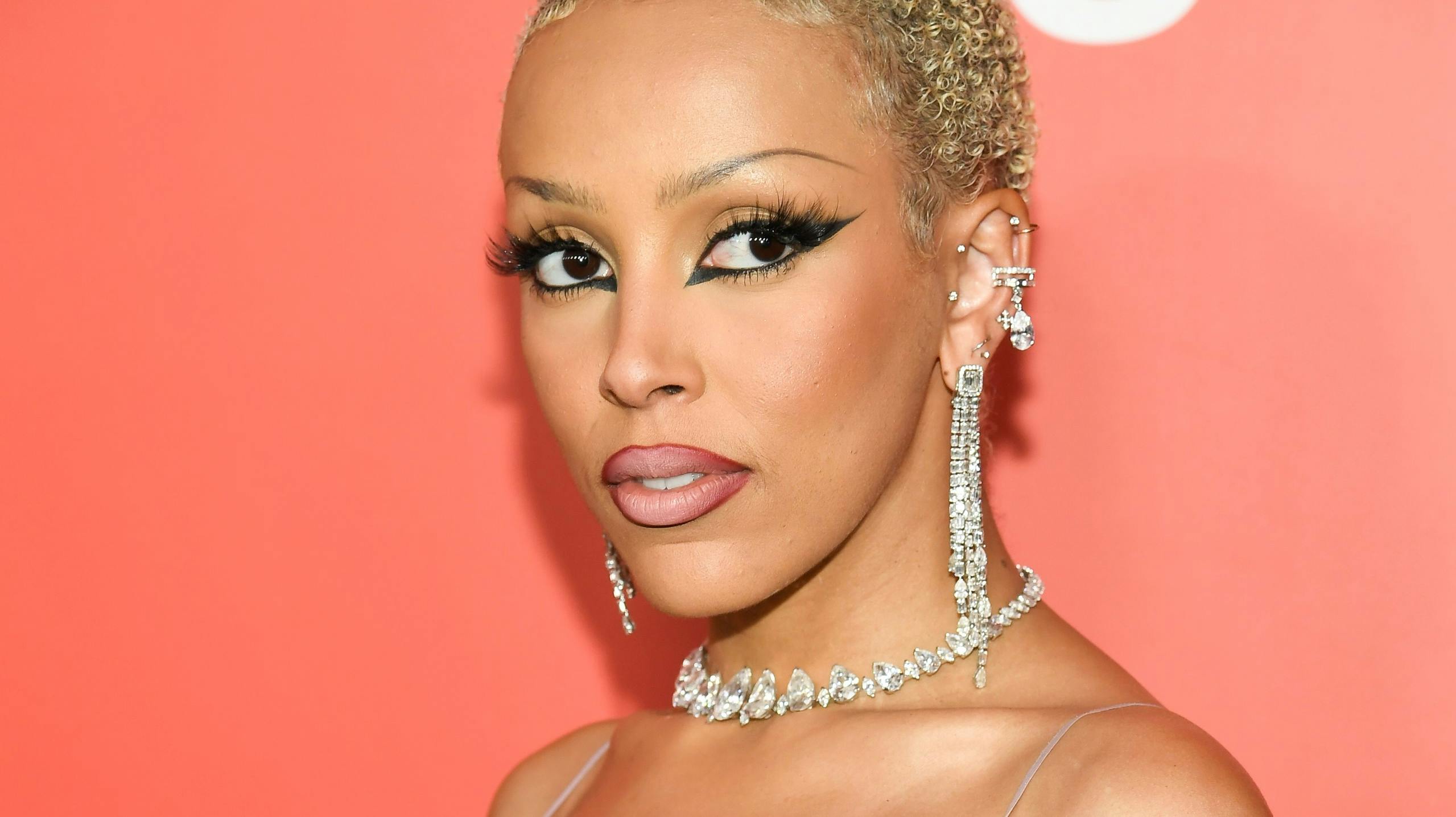 Doja Cat attends the Time100 Gala, celebrating the 100 most influential people in the world, at Frederick P. Rose Hall, Jazz at Lincoln Center on Wednesday, April 26, 2023, in New York. (Photo by Evan Agostini/Invision/AP)