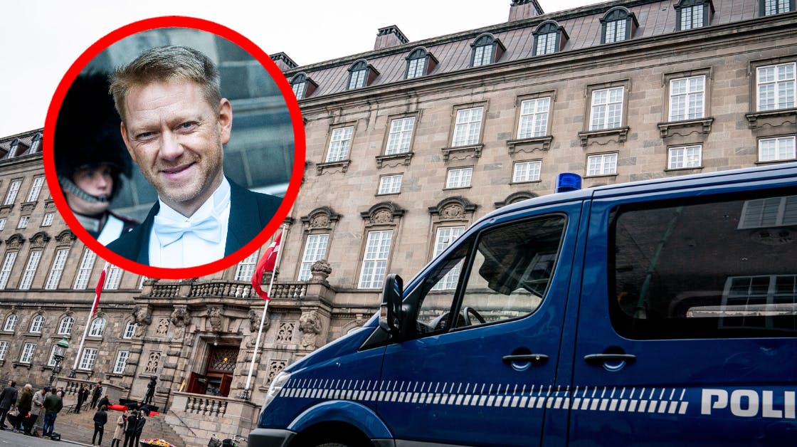 Sådan ser Folketingets helt egen "James Bond" - med det borgerlige navn Jacob Glahn - ud.