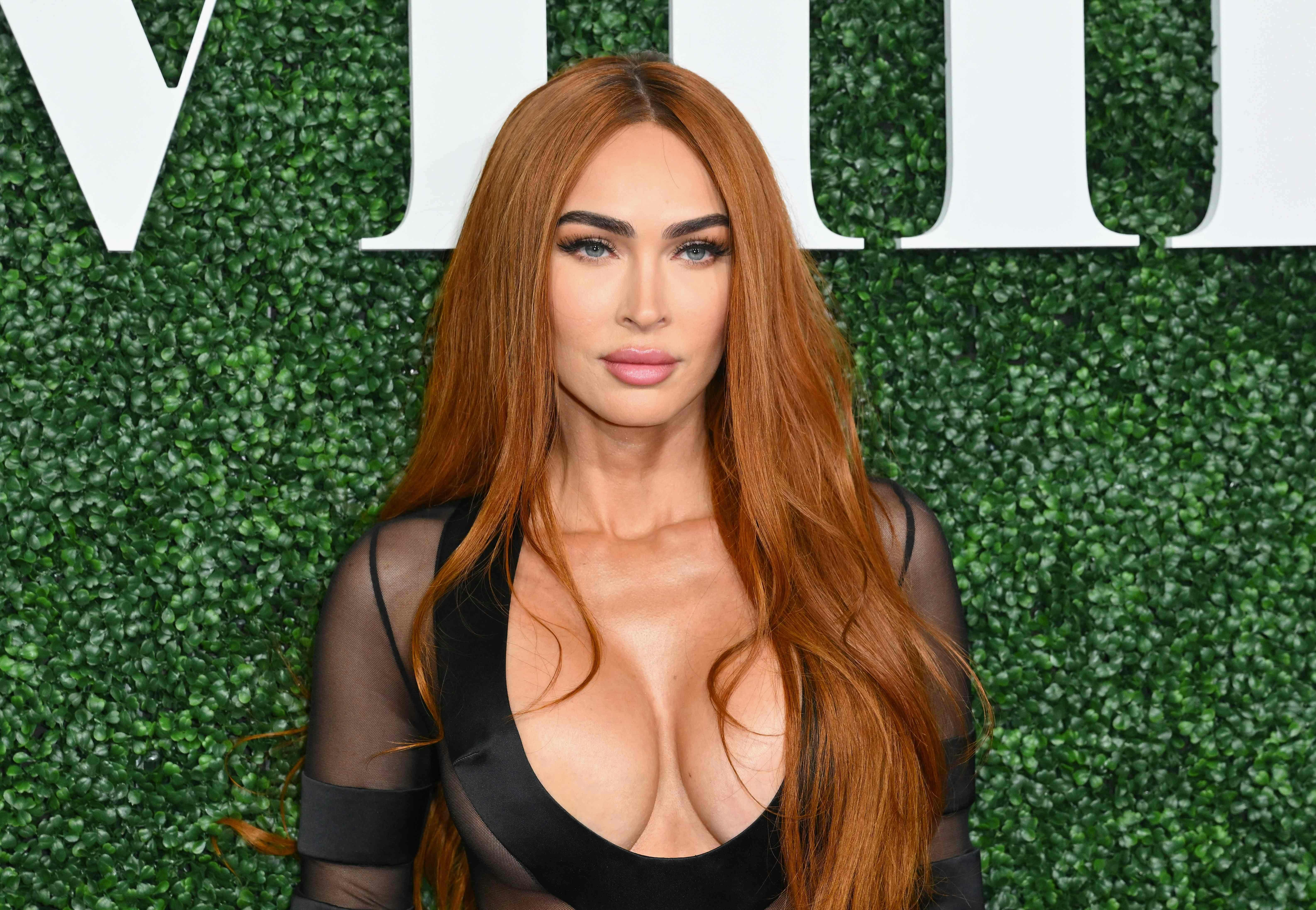 US actress Megan Fox arrives for the 2023 Sports Illustrated swimsuit issue launch party at Hard Rock Hotel Times Square in New York City on May 18, 2023. (Photo by ANGELA WEISS / AFP)