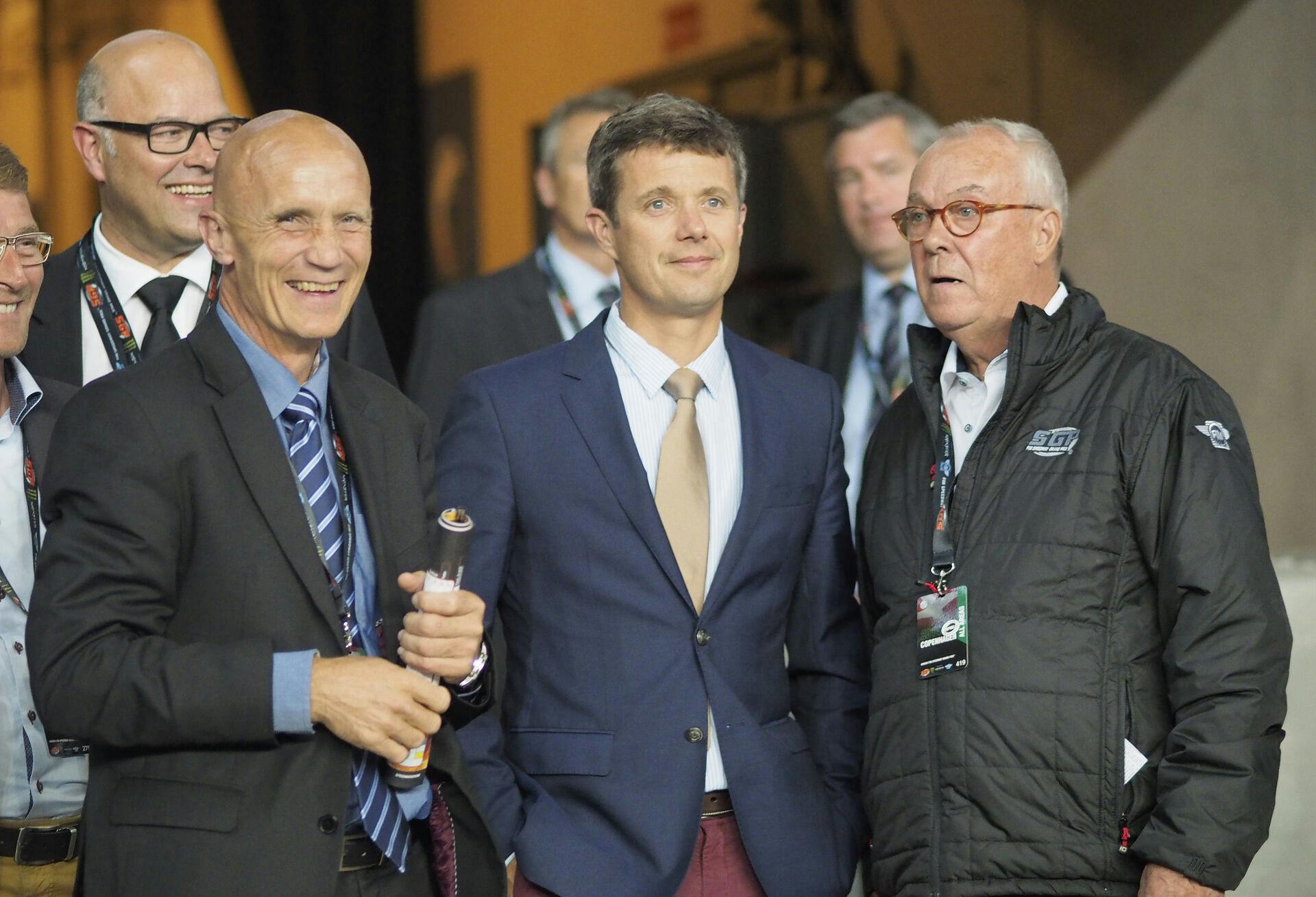 I 2014 fejrede Danmarks Motor Union 100 års jubilæum. Her mødte kronprins Frederik både speedwaylegenden Ole Olsen og Jørgen Bitsch.