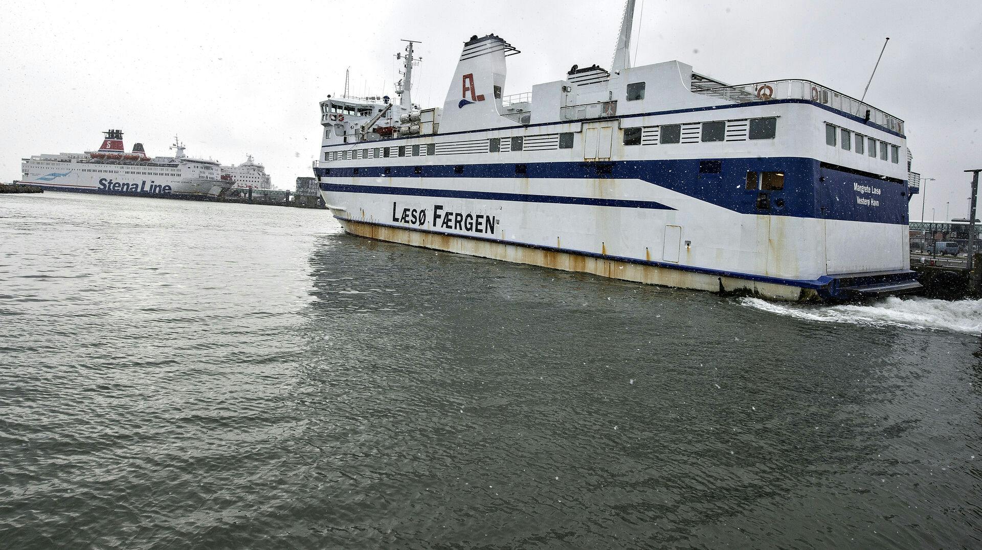 Læsø Færgen har aflyst afgange på grund af vejret.