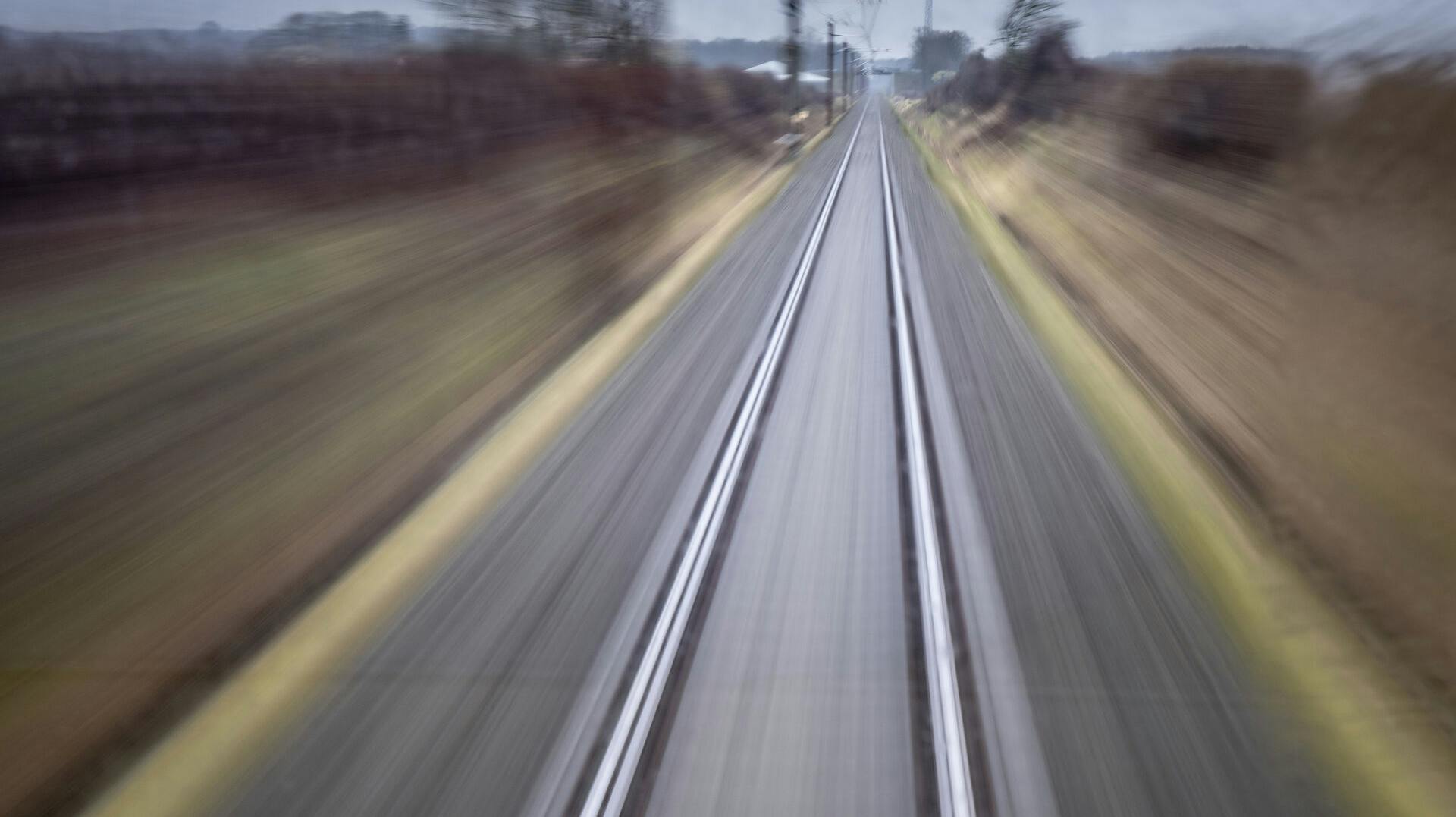 DSB og Banedanmark indvier ny direkte togforbindelse til København via Haslev og Køge Nord, fra Næstved Station, tirsdag den 11. april 2023. (Foto: Mads Claus Rasmussen/Ritzau Scanpix)