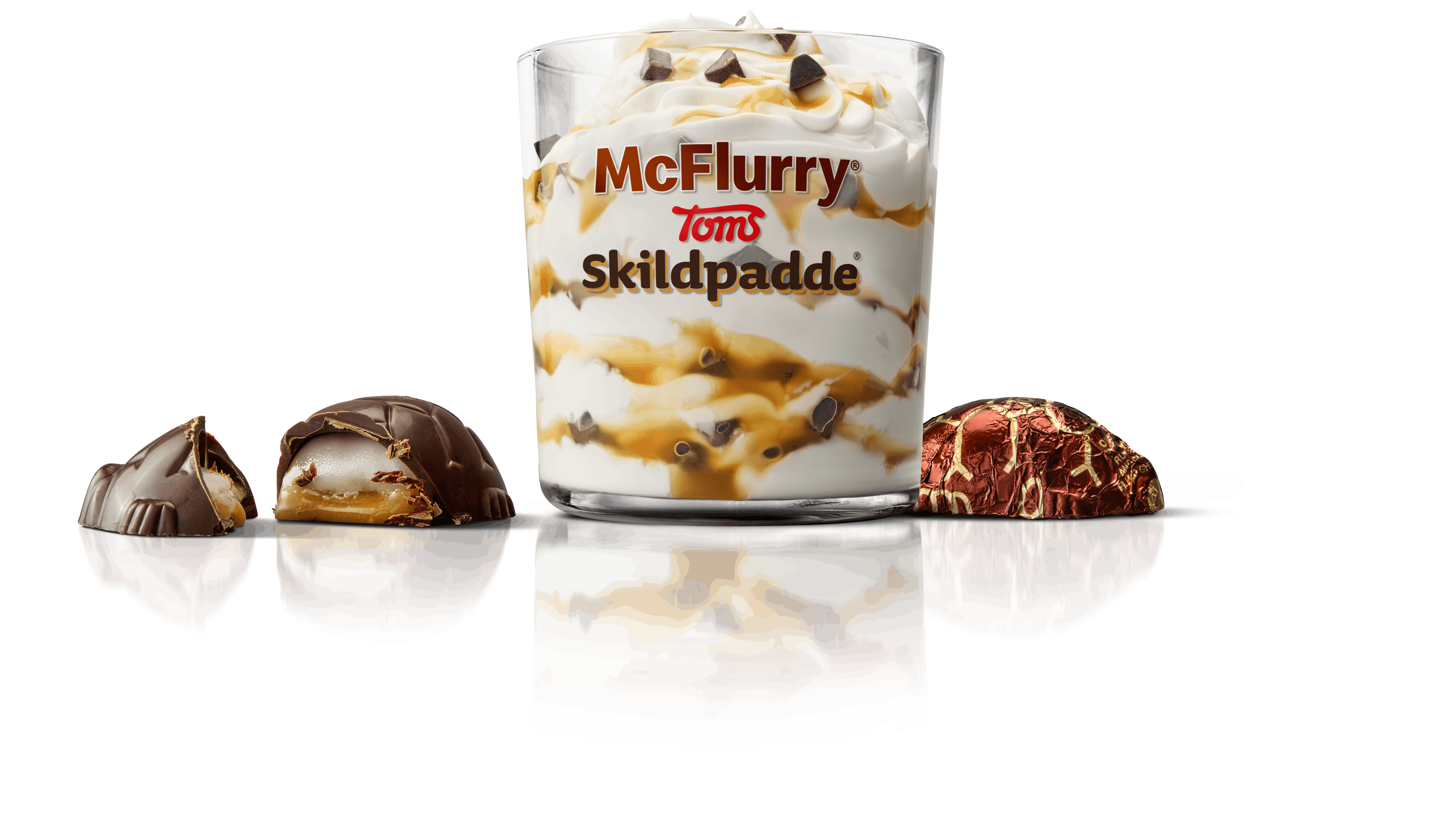Fra tirsdag kan man få McFlurry med Toms Skildpadde.