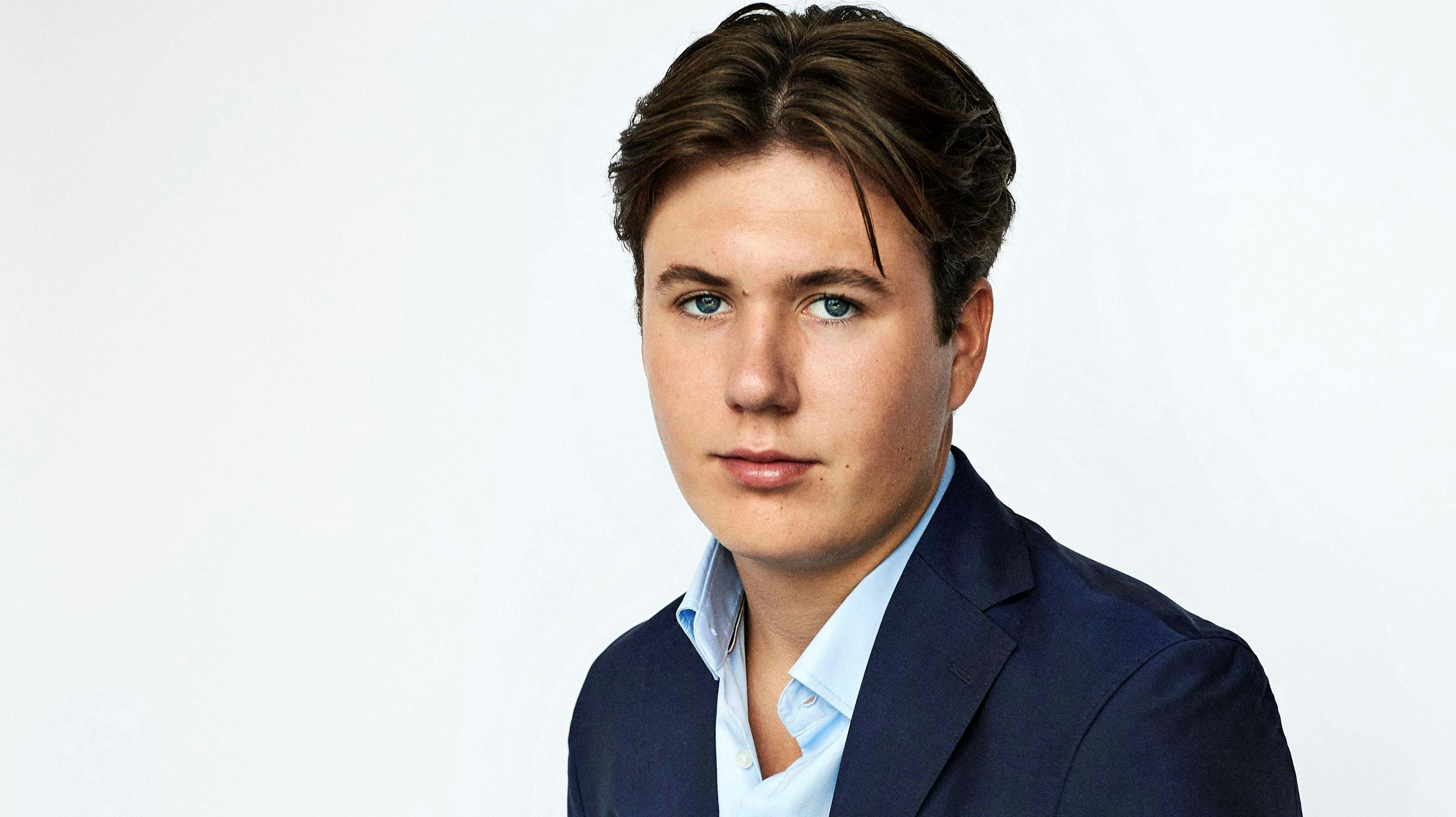 Prins Christian fylder snart 18 år.