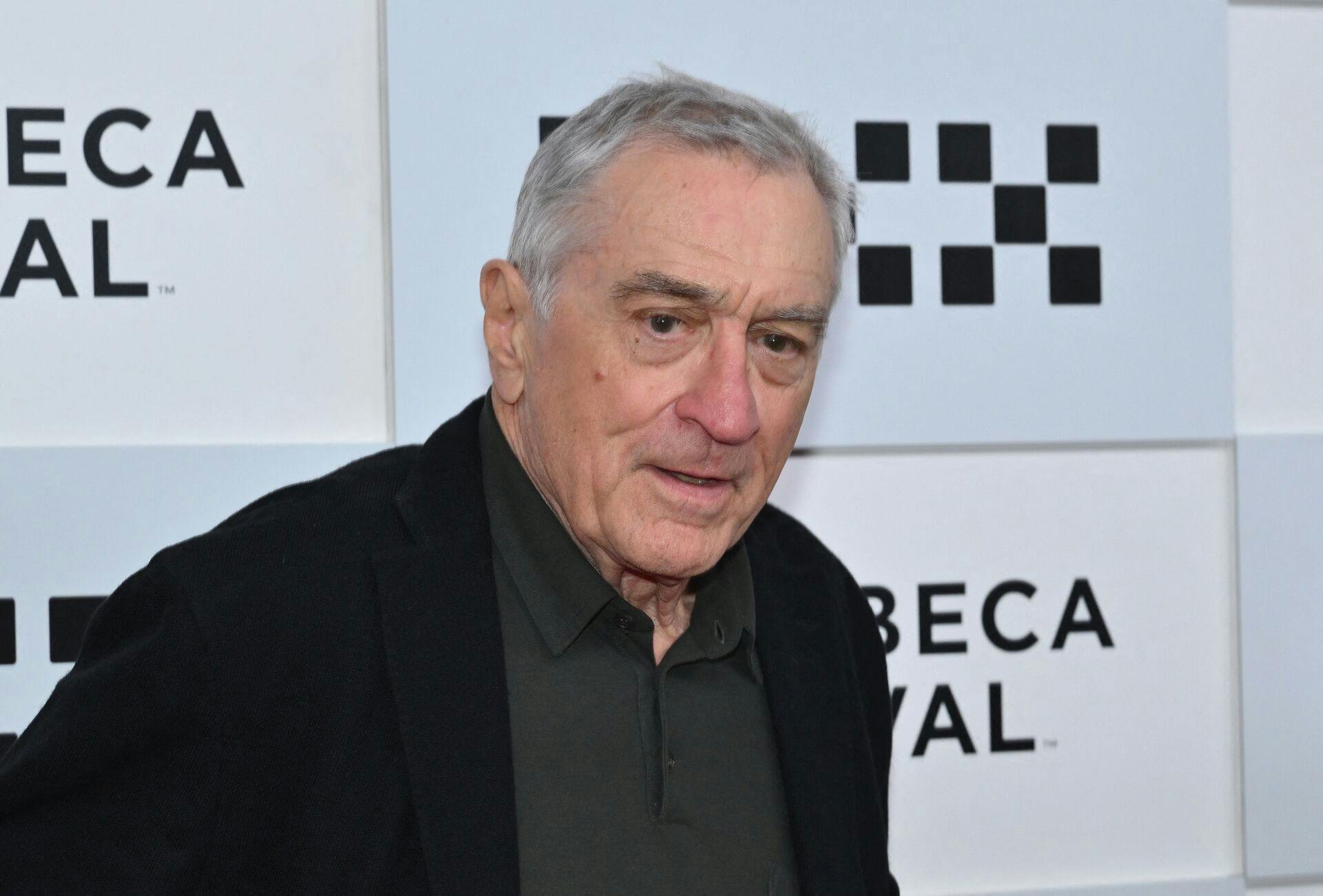US actor Robert De Niro arrives to the screening of "Kiss the Future" during the opening night of the Tribeca Film Festival at OKX Theater in New York City on June 7, 2023. (Photo by ANGELA WEISS / AFP)