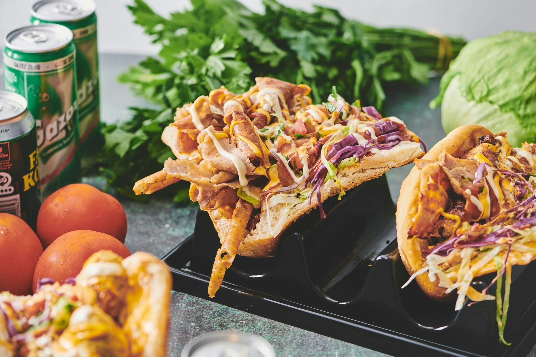 Det er ikke den helt klassiske danske kebab man får hos "The Döner", når man bestiller en dönerkebab.