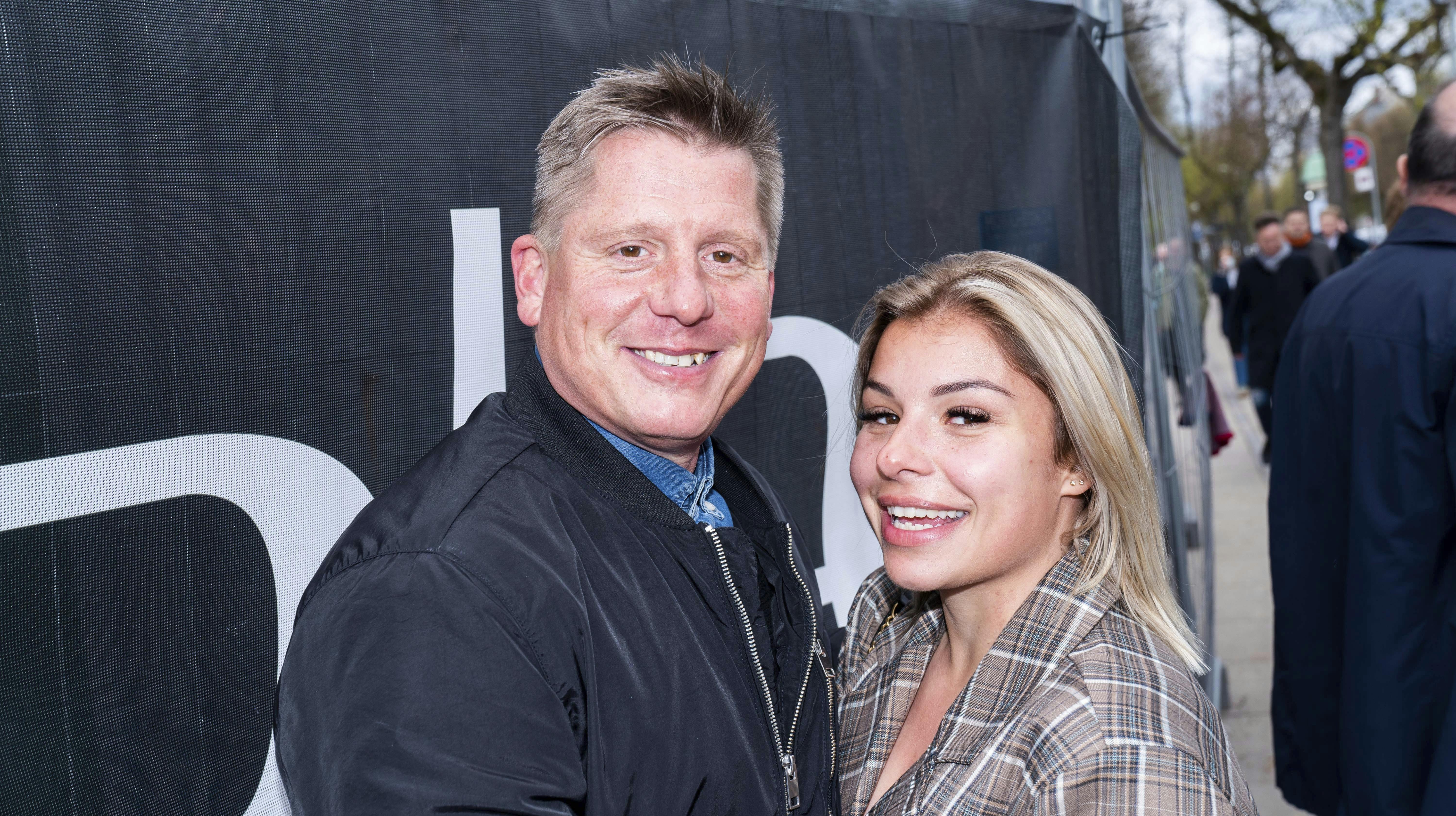 Robert Hansen og Nynne Larsen, mens alt stadig var fryd og gammen.