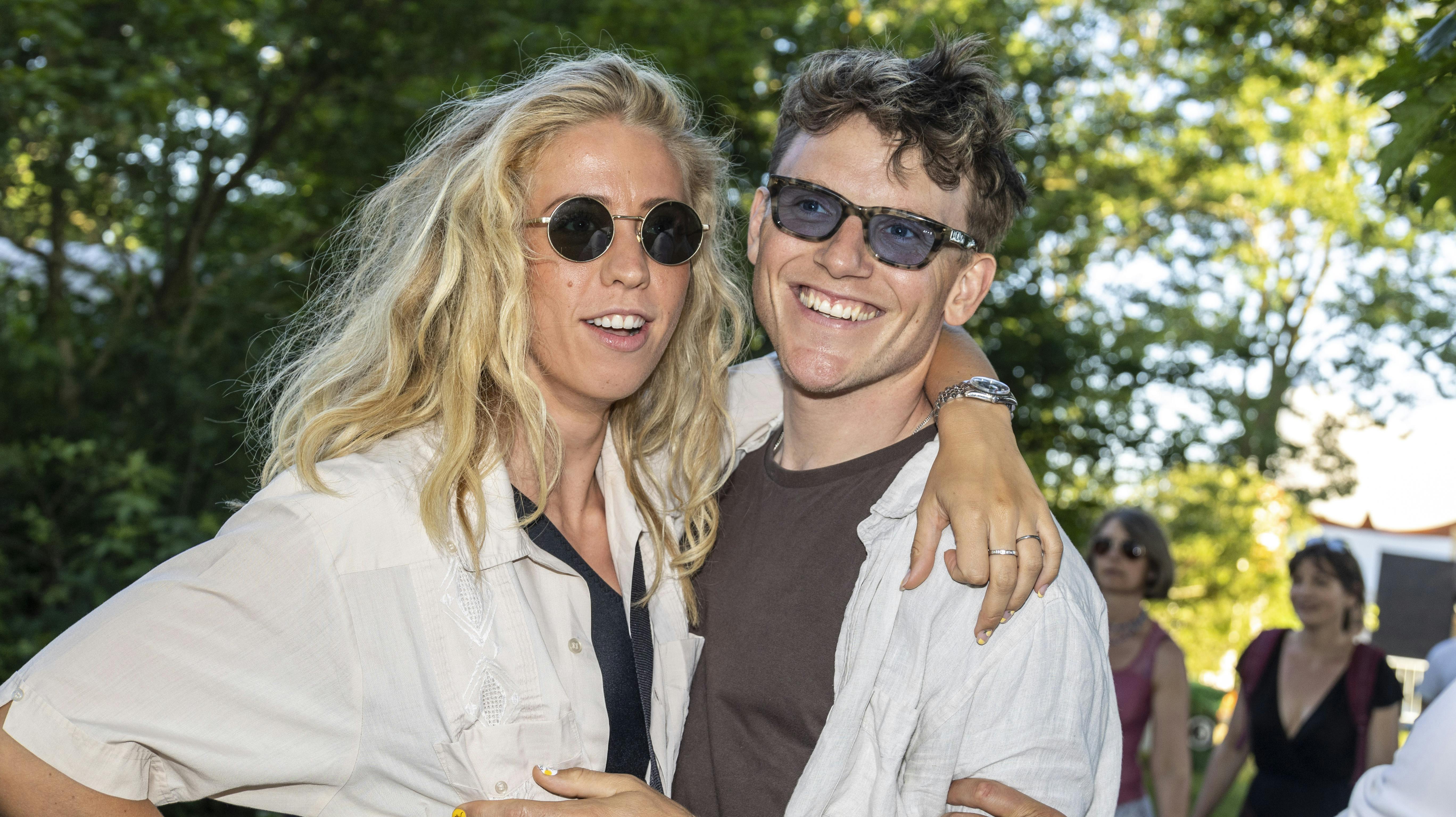 Tobias Hamann-Pedersen og Patricia Hyberg har datet siden 2021. 