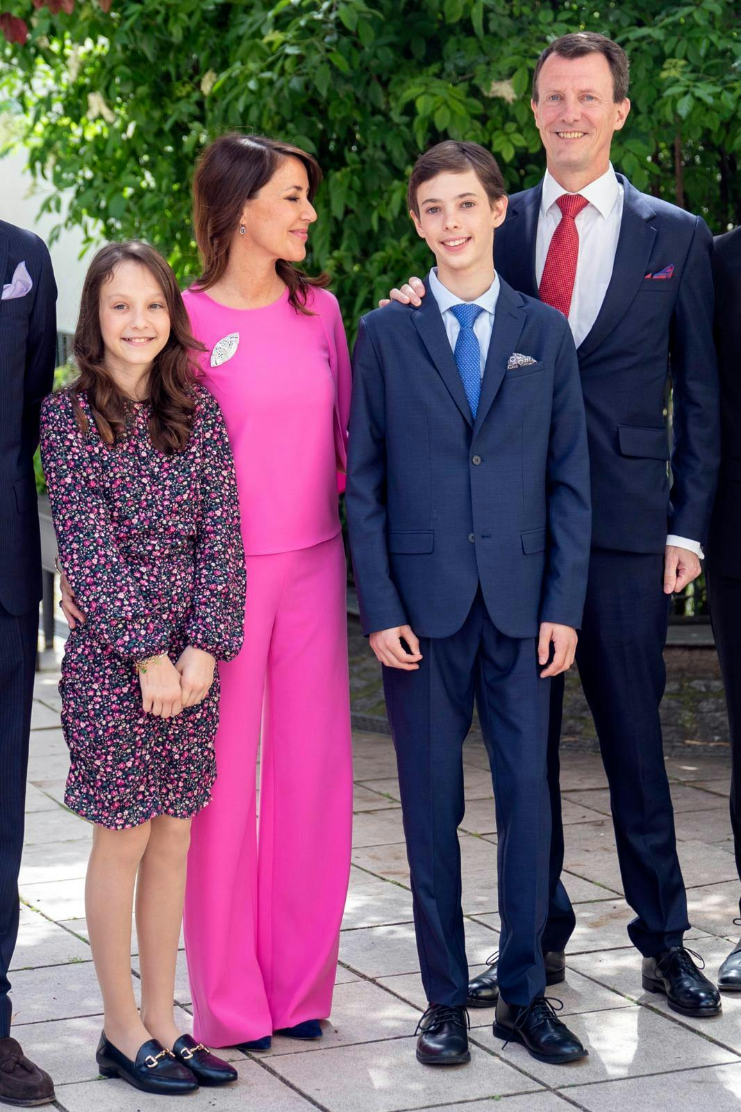 Komtesse Athena, Prinsesse Marie, grev Henrik og prins Joachim