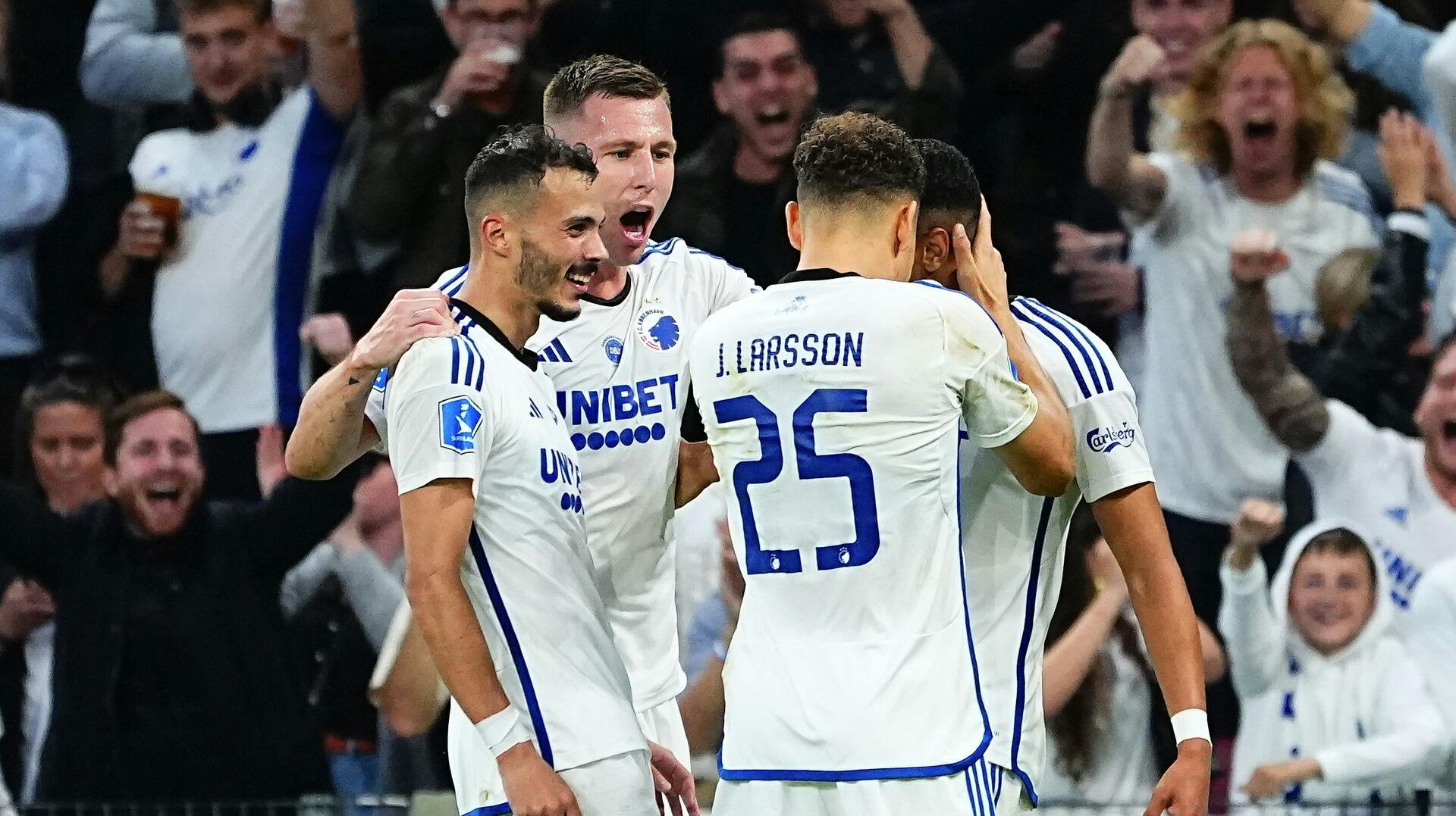 FCK marcherer videre i Superligaen.