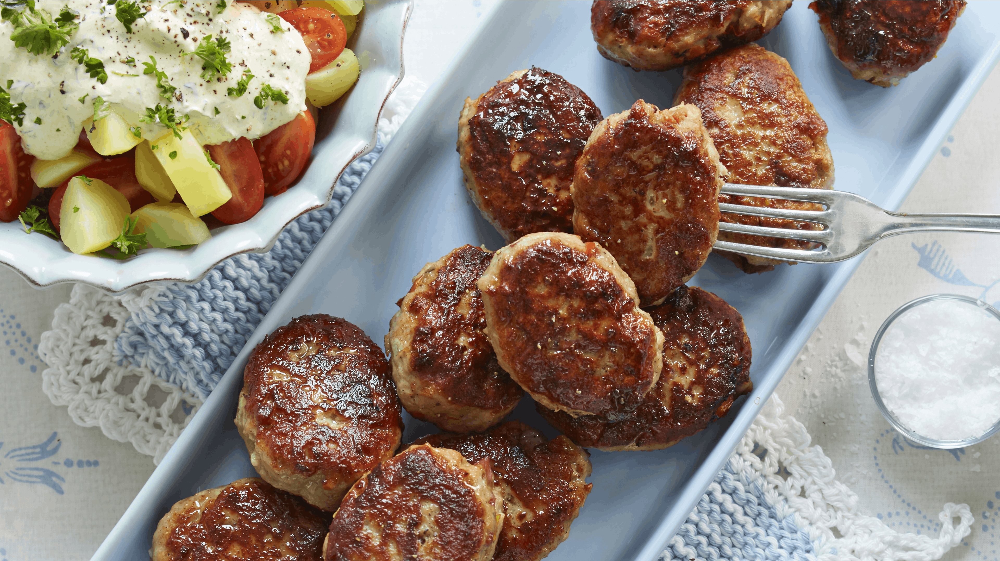 Hvis der er noget, man ikke vil finde i sine frikadeller, så er det dette (arkivfoto).
