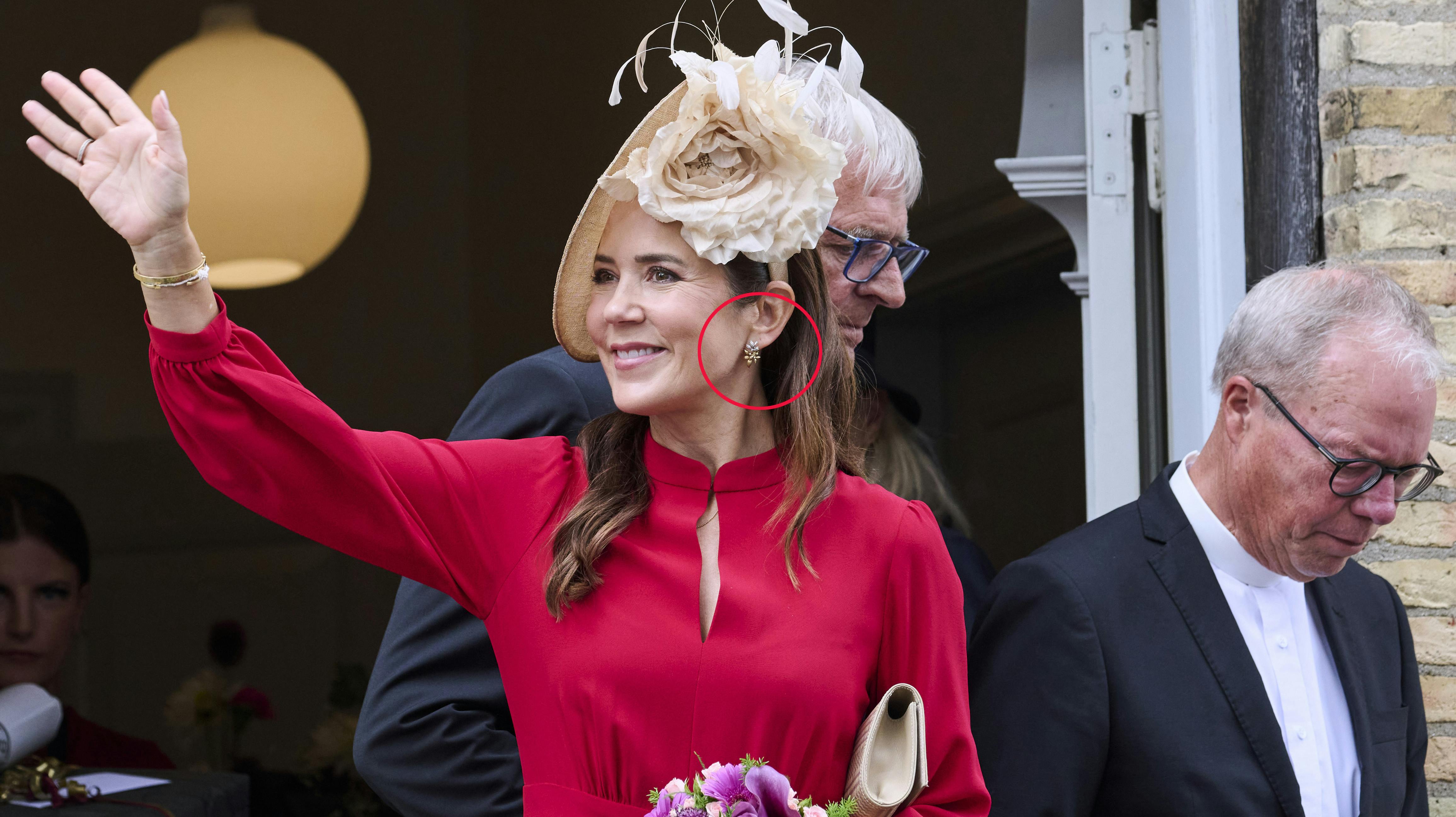 Sammen med kronprins Frederik, grev Ingolf og grevinde Sussie fejrede kronprinsesse Mary Christiansfelds 250-års jubilæum.