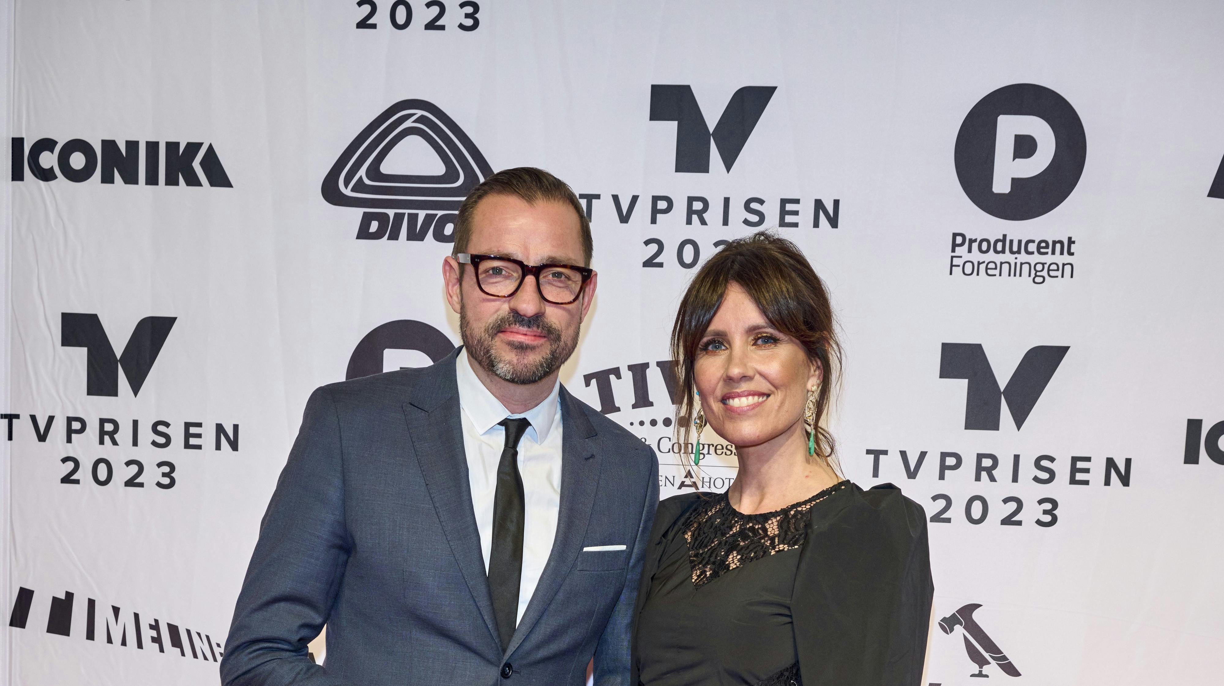 Opgavebeskrivelse: TVprisen 2023Sted: Tivoli Hotel & Congress Center, København Fotograf: Lars H.LaursenJournalist: Majken Munk, Laura Dalgård Hansen og Jan KörnerOptagelsedato: 2023.03.04