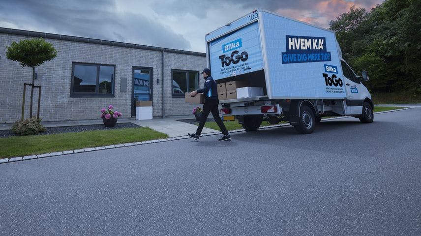 Bilka vil levere til hjemmet