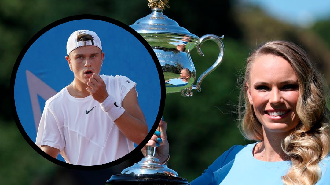 Rune er imponeret over 33-årige Wozniackis comeback-form.