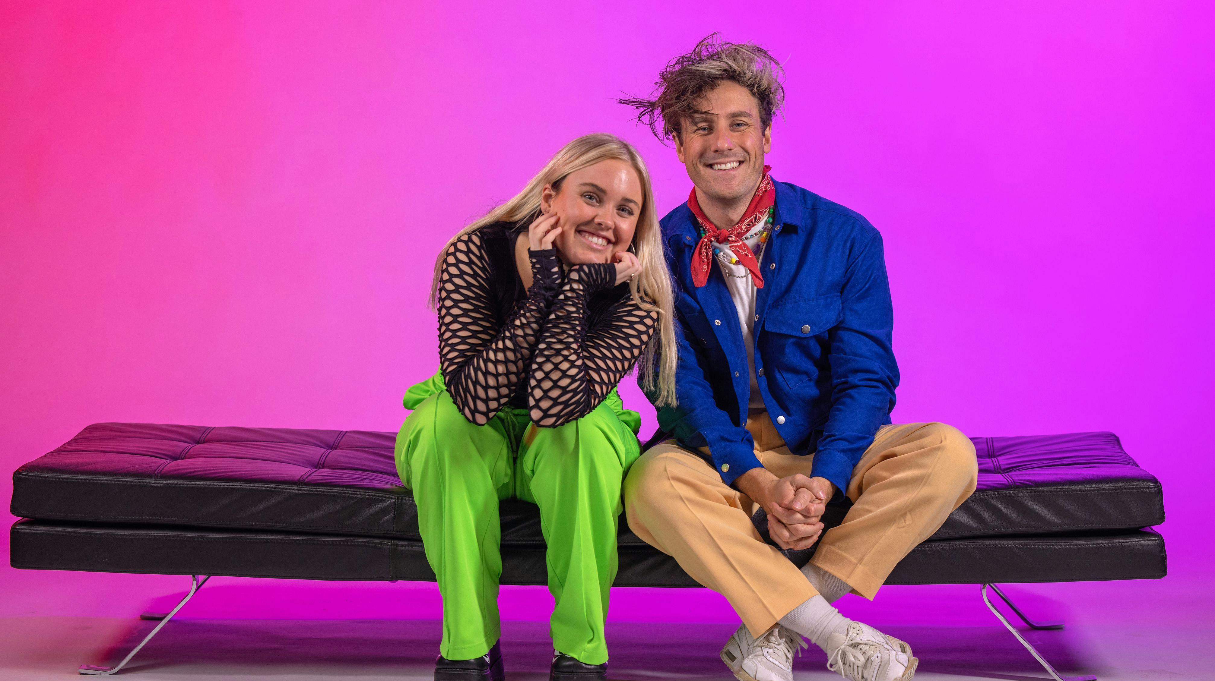 Inge Thorup har været vært på Ultra Nyt sammen med kollageren Jonas Madsen. 