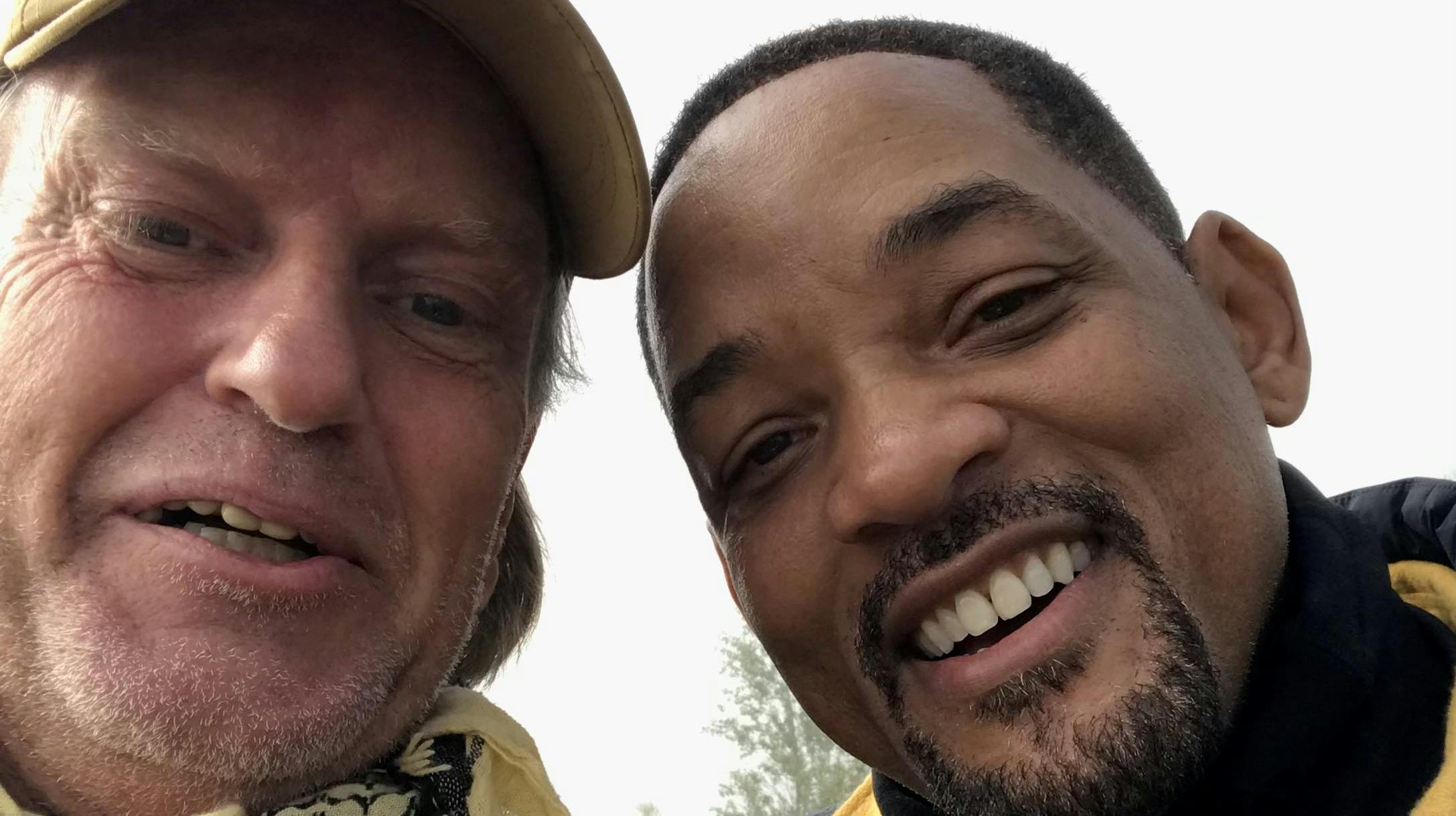 Jess Boje Grønning forevigede øjeblikket i form af en selfie. 