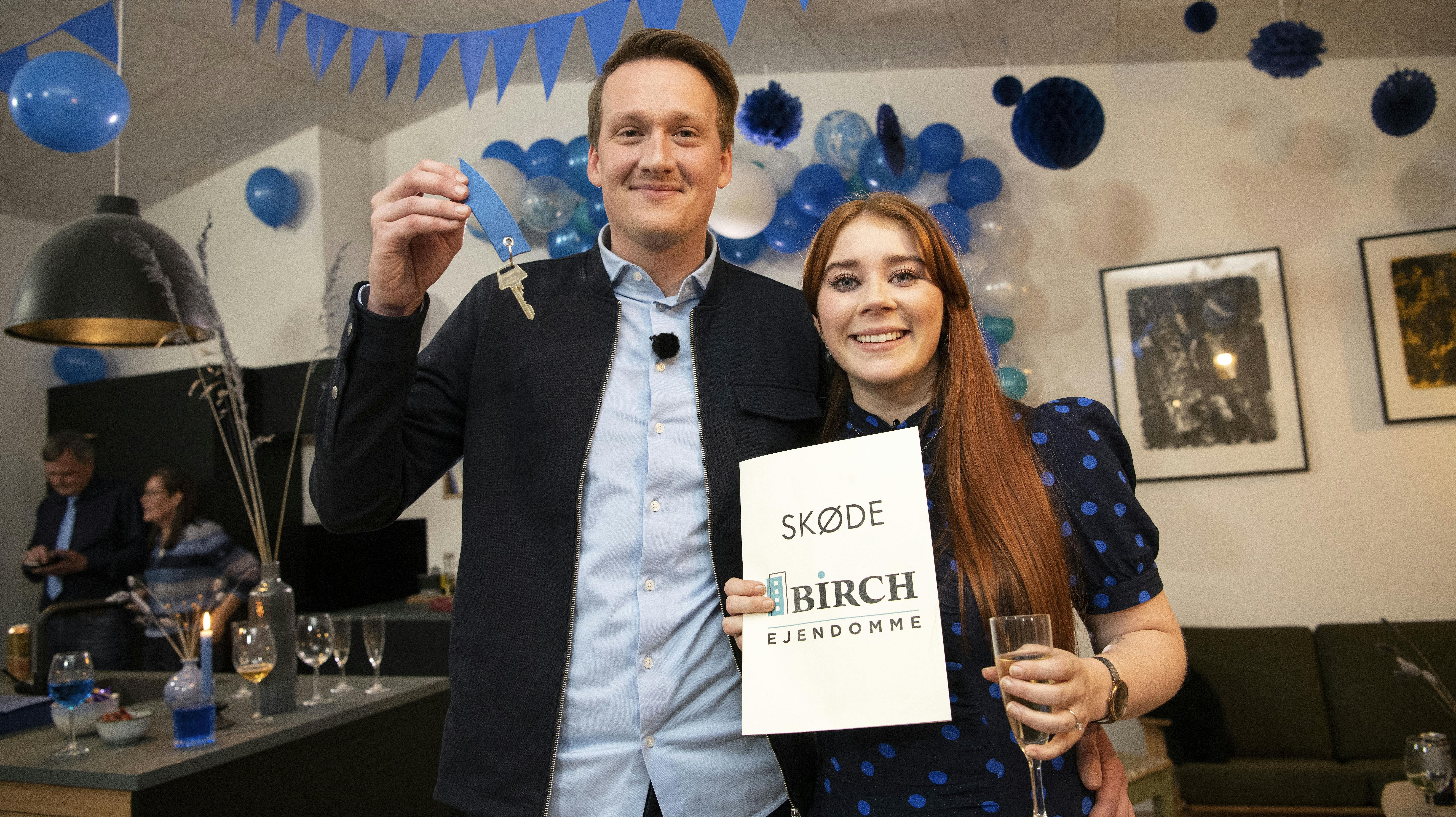 Sunnvá Dahl Høghfeldt og Martin Martin Høgfeldt Olsen vandt "Nybyggerne" i 2020. 