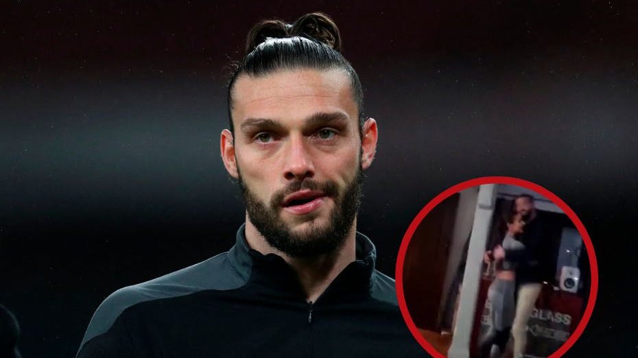 Andy Carroll har atter engang været i tæt kontakt med en kvinde, der ikke er hans kone.
