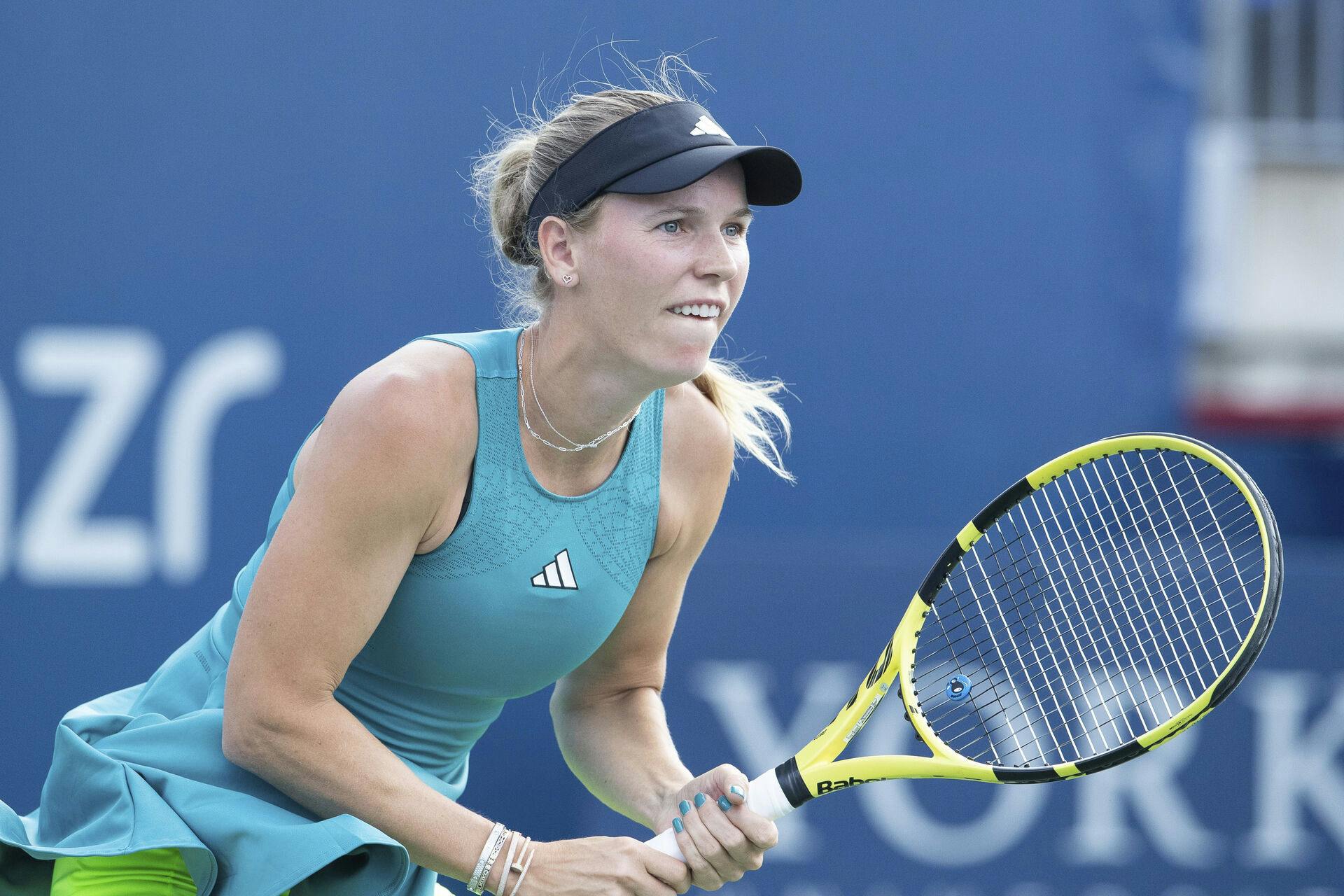 Caroline Wozniacki er færdig ved Cincinnati Open.