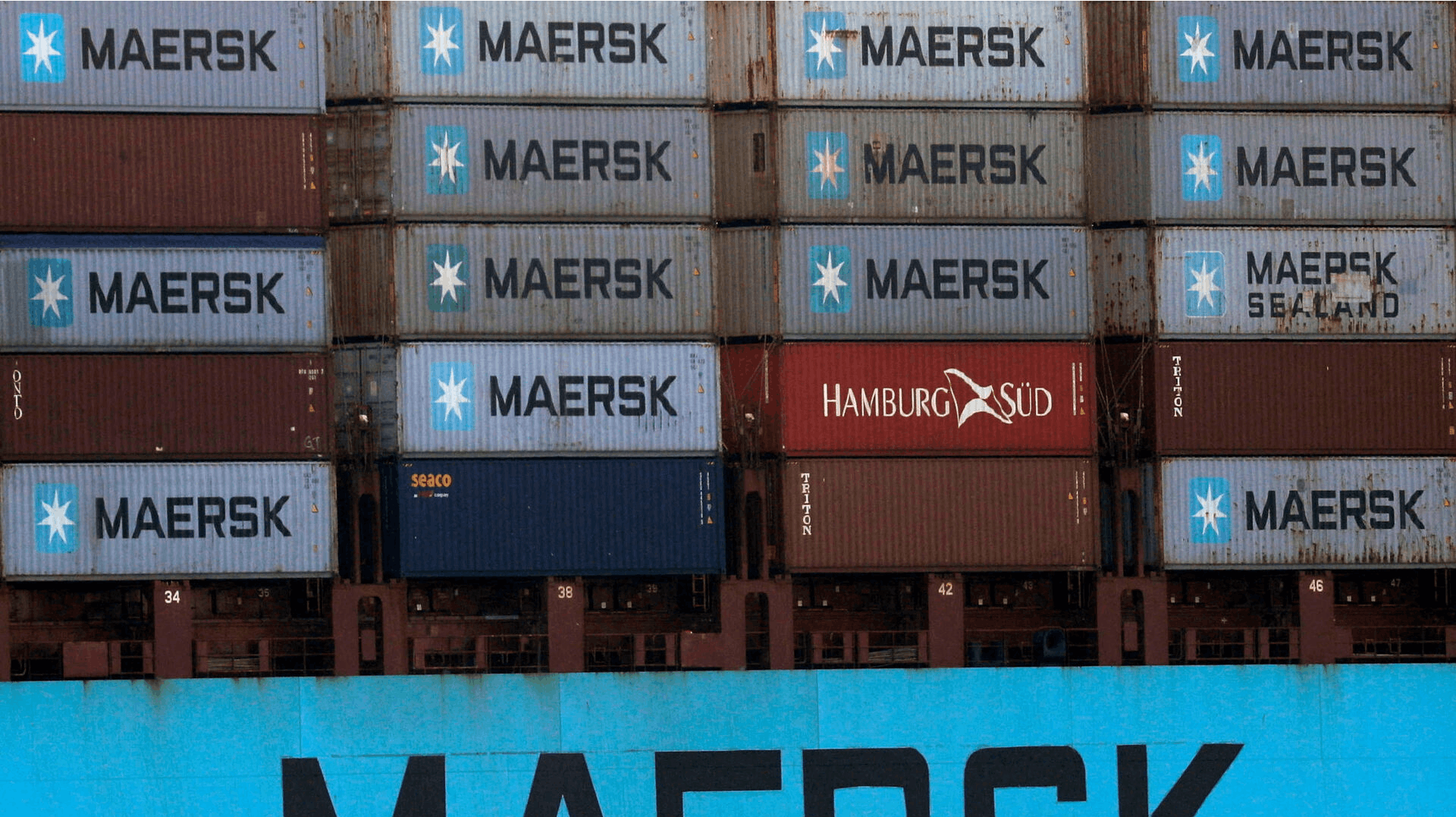 En større mængde kokain blev fundet ombord på et Mærsk-skib.