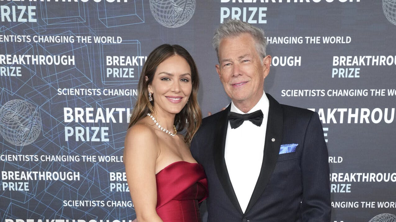 Katharine McPhee og David Foster.