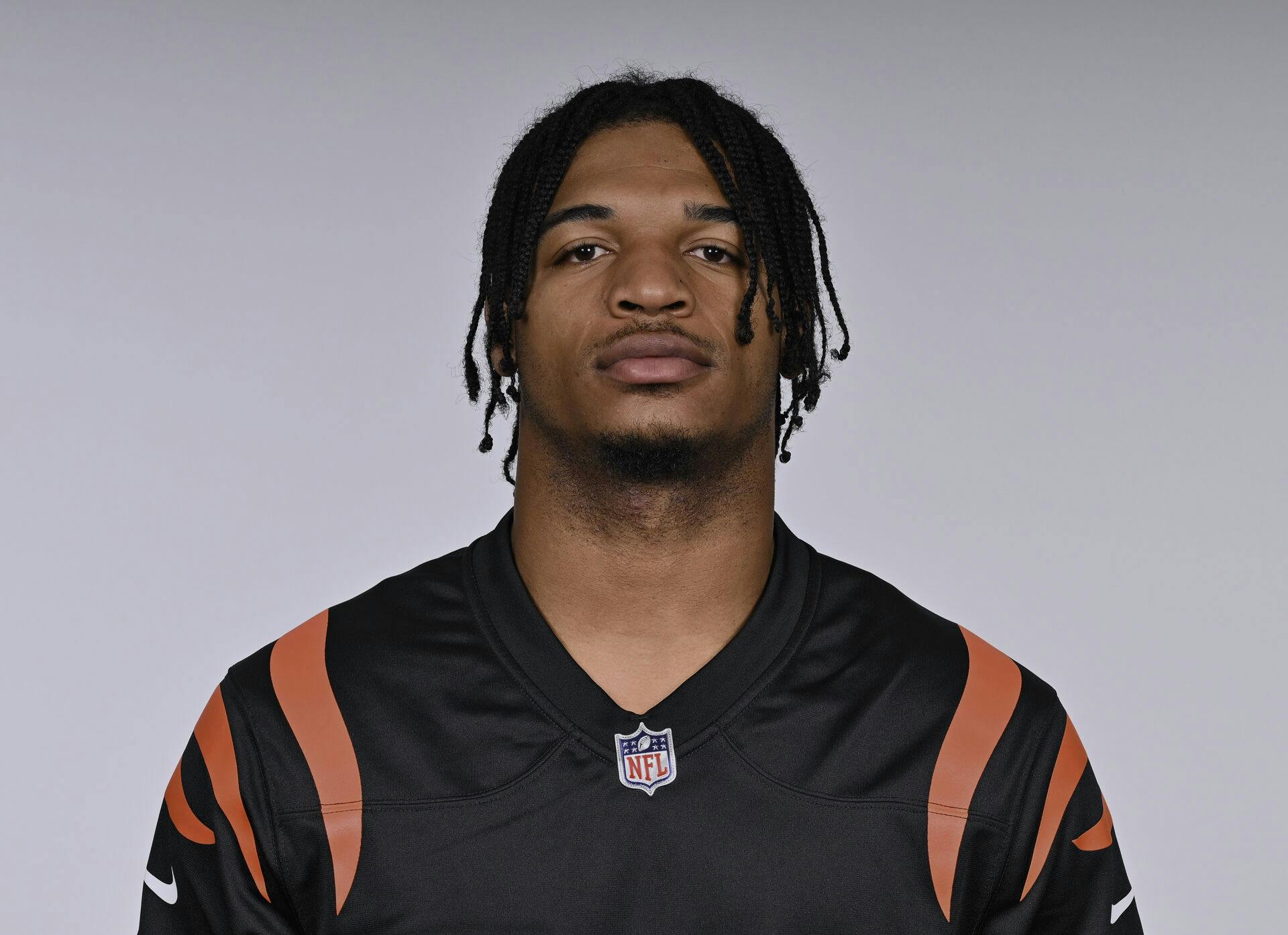 This is a photo of Ja'Marr Chase of the Cincinnati Bengals NFL football team. This image reflects the Cincinnati Bengals active roster as of Thursday, June 15, 2023. (AP Photo)