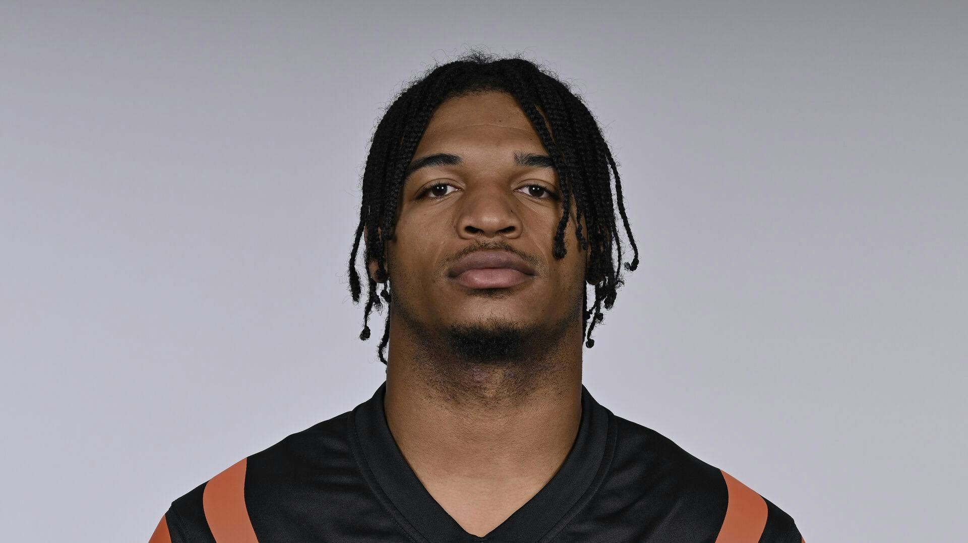This is a photo of Ja'Marr Chase of the Cincinnati Bengals NFL football team. This image reflects the Cincinnati Bengals active roster as of Thursday, June 15, 2023. (AP Photo)
