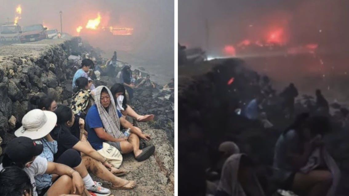 Denny Yuckert var overbevist om, at han ville dø i flammehavet på Hawaii og filmede derfor en farvelvideo.