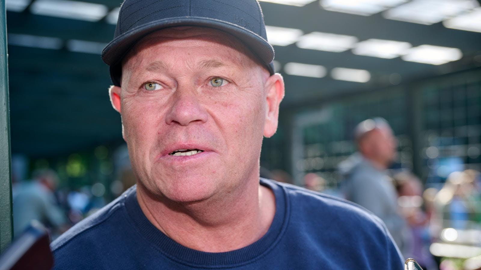 Stig Tøfting kom i fredags i tumult med en anden mand under en koncert.