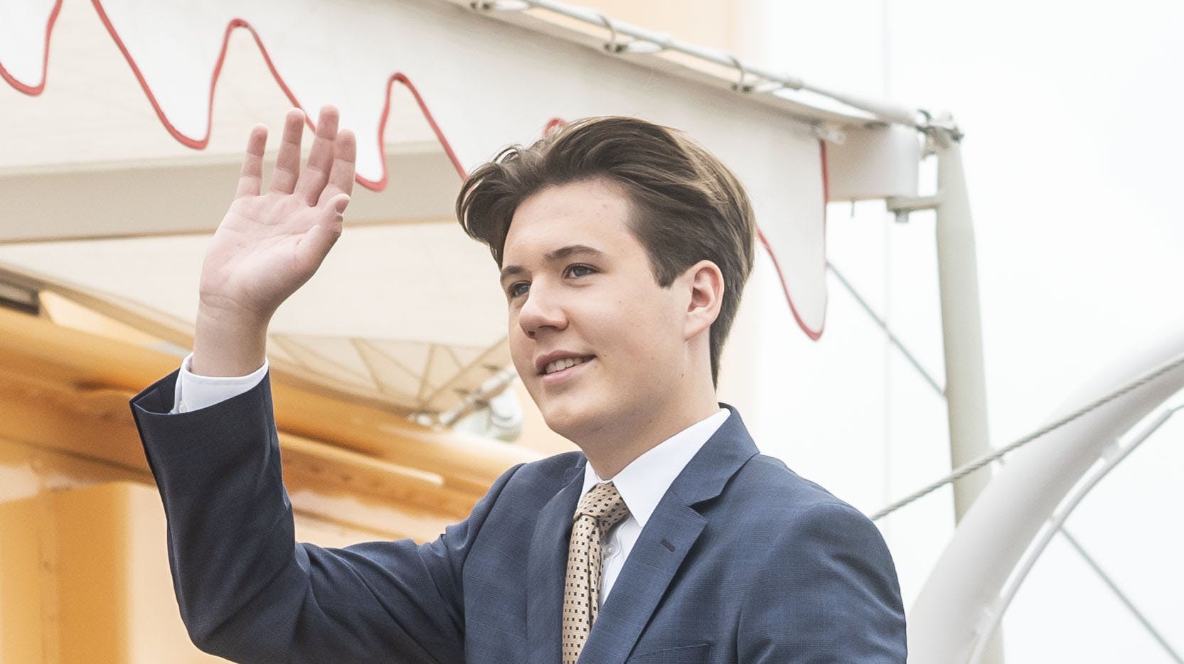 Prins Christian fylder 18 år søndag den 15. oktober.