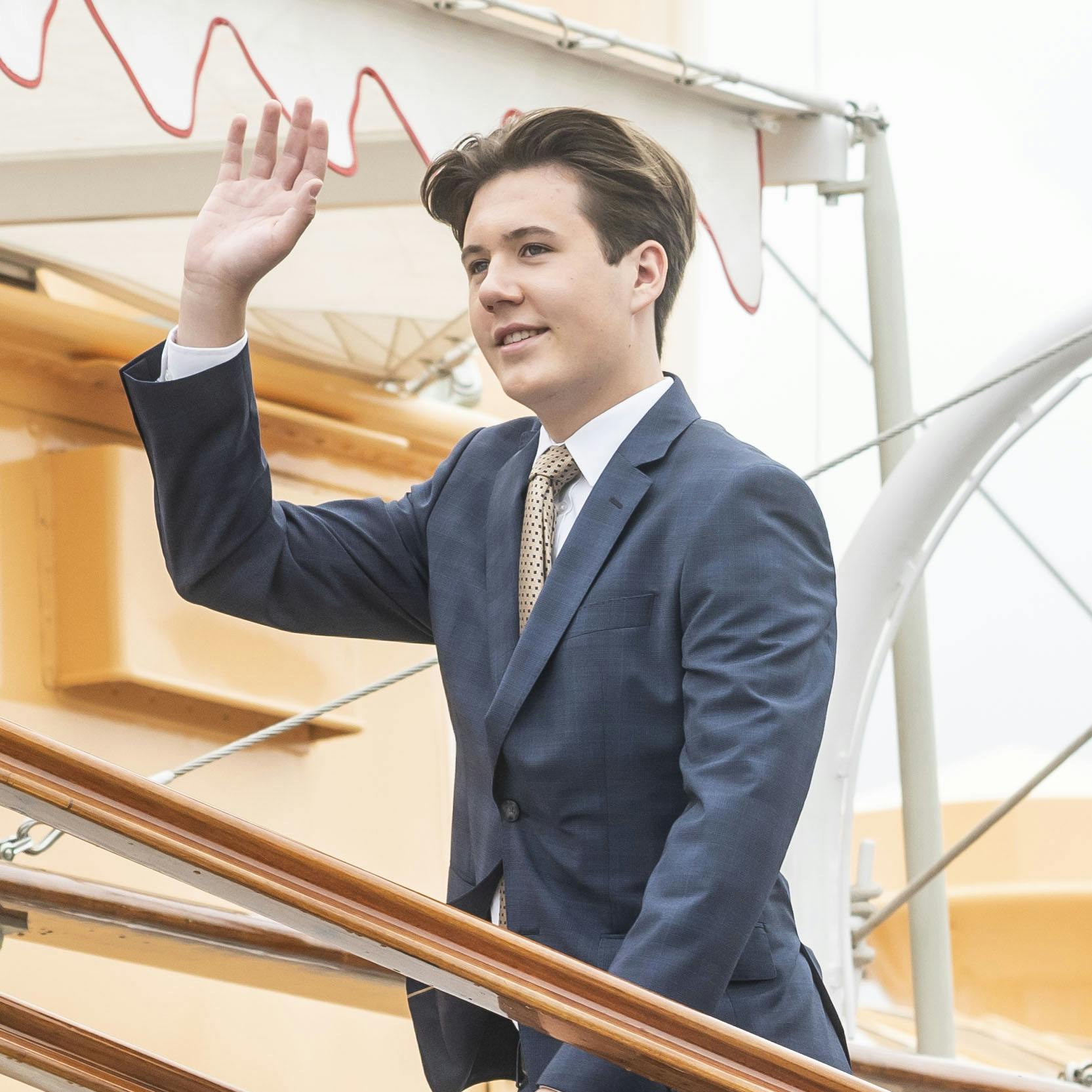 Prins Christian fylder 18 år søndag den 15. oktober.