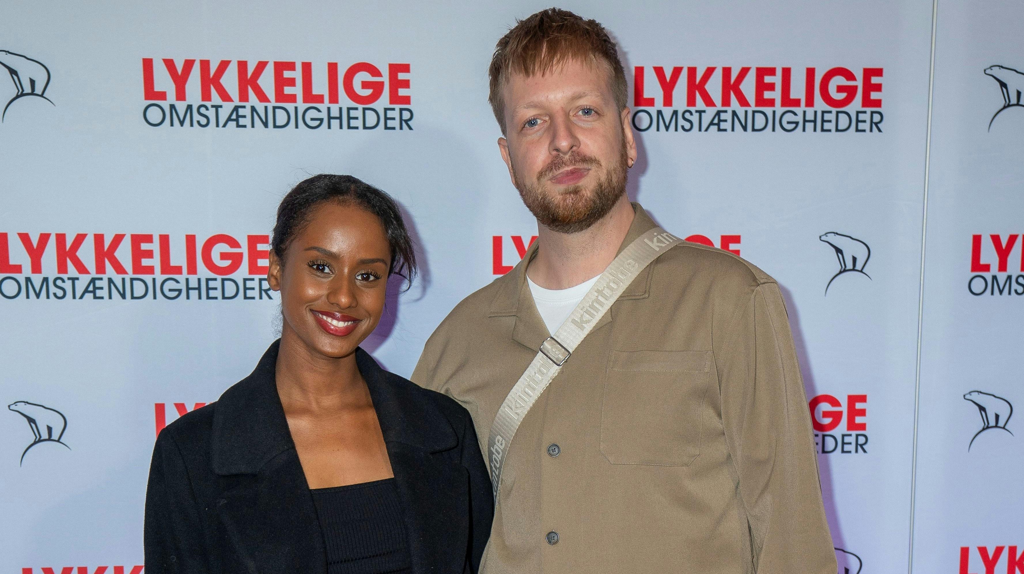 Andrea Lykke Oehlenschlæger og Ludvig Brygmann er nu blevet gift på Rådhuset i København 