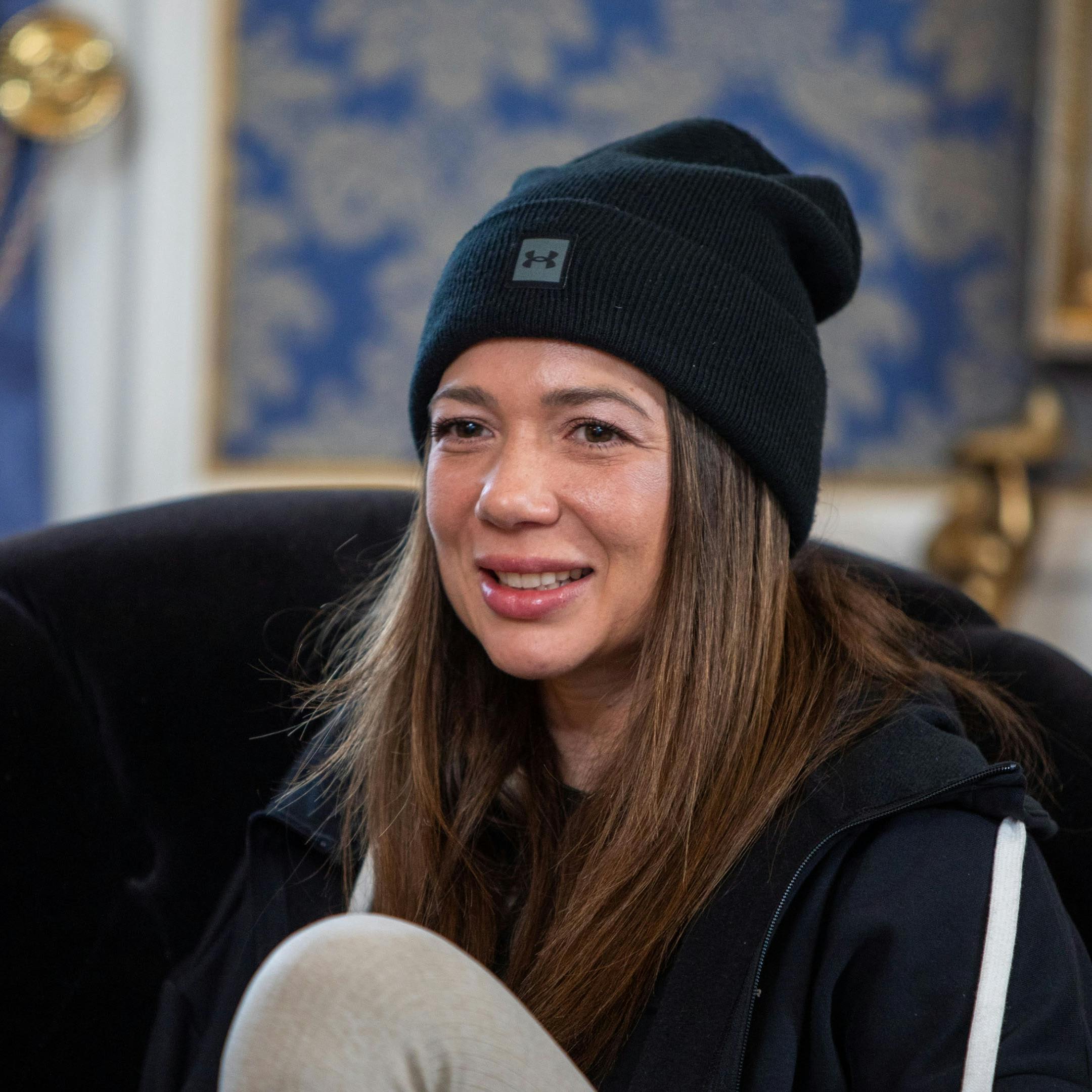 Sarah Mahfoud får dannet en slags alliance med Oscar Bjerrehuus og Johannes Nymark.