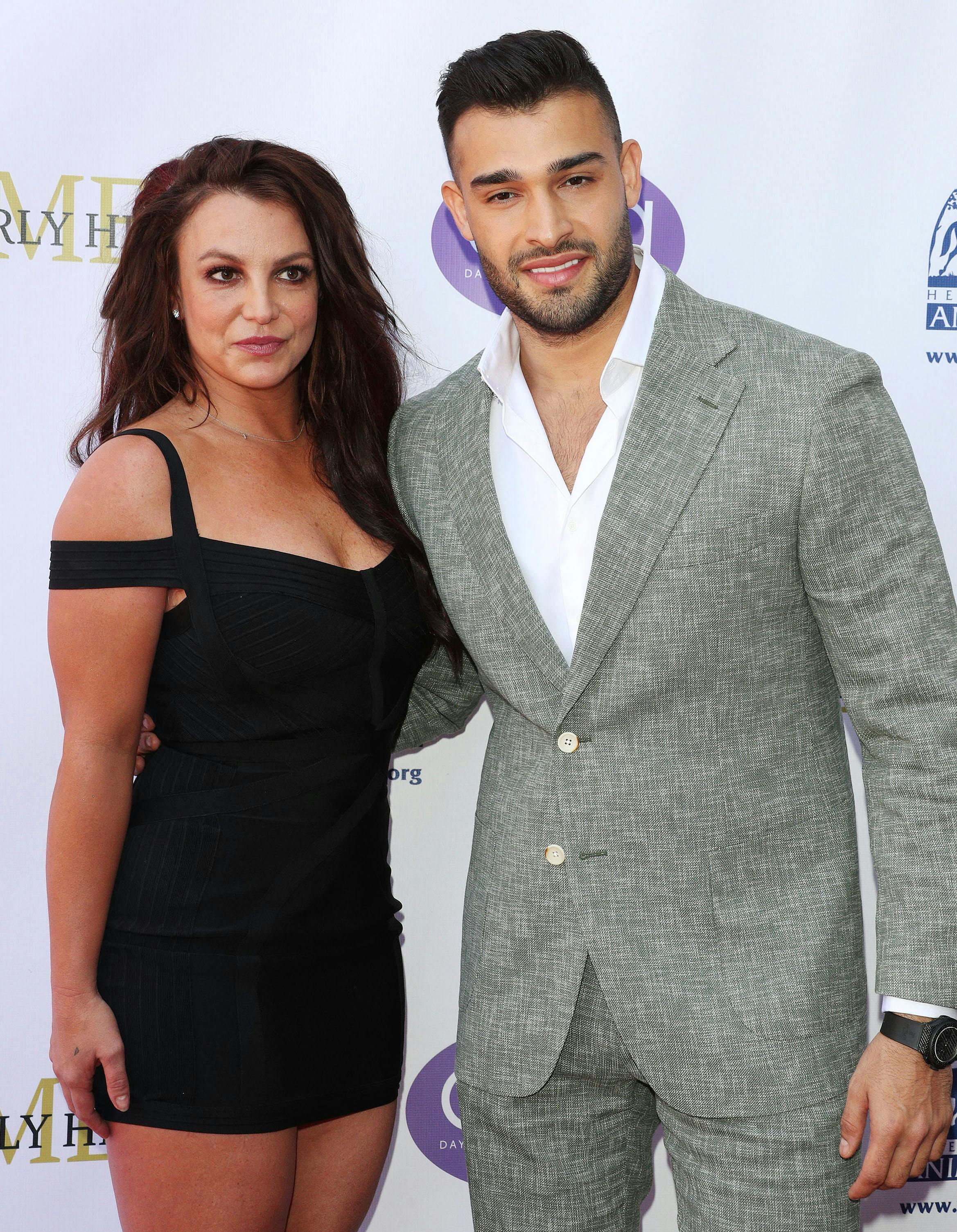 Britney Spears og Sam Asghari har dannet par i næsten syv år.