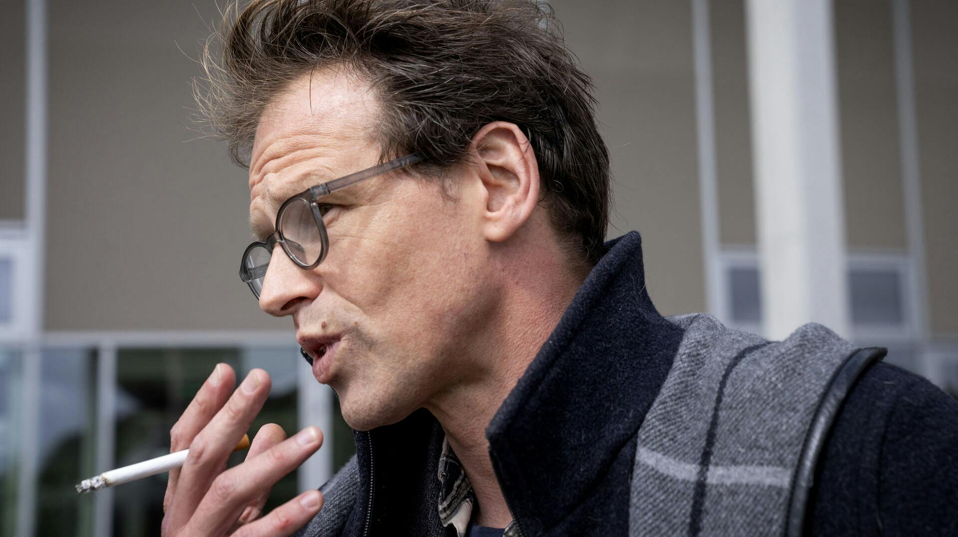 Provokunstner Ibi-Pippi Orup Hedegaard i ankesag ved Vestre Landsret i Viborg, tirsdag den 8. august 2023.. (Foto: Bo Amstrup/Ritzau Scanpix)