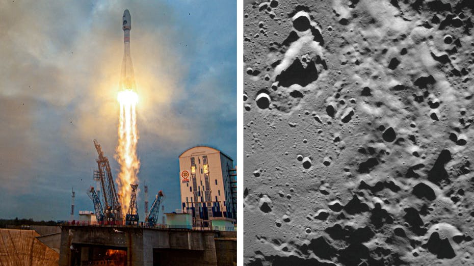 Den russiske rumfartsadministration Roscosmos siger søndag, at "Luna 25" kom ind i et ukontrolleret kredsløb og styrtede ned. 